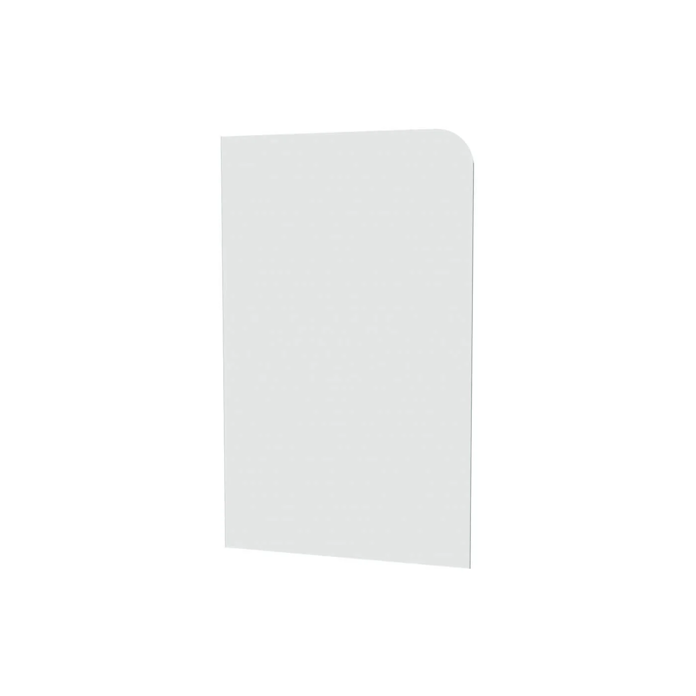 10mm Frameless Curved Bathtub Shower Screen 900x1600mm