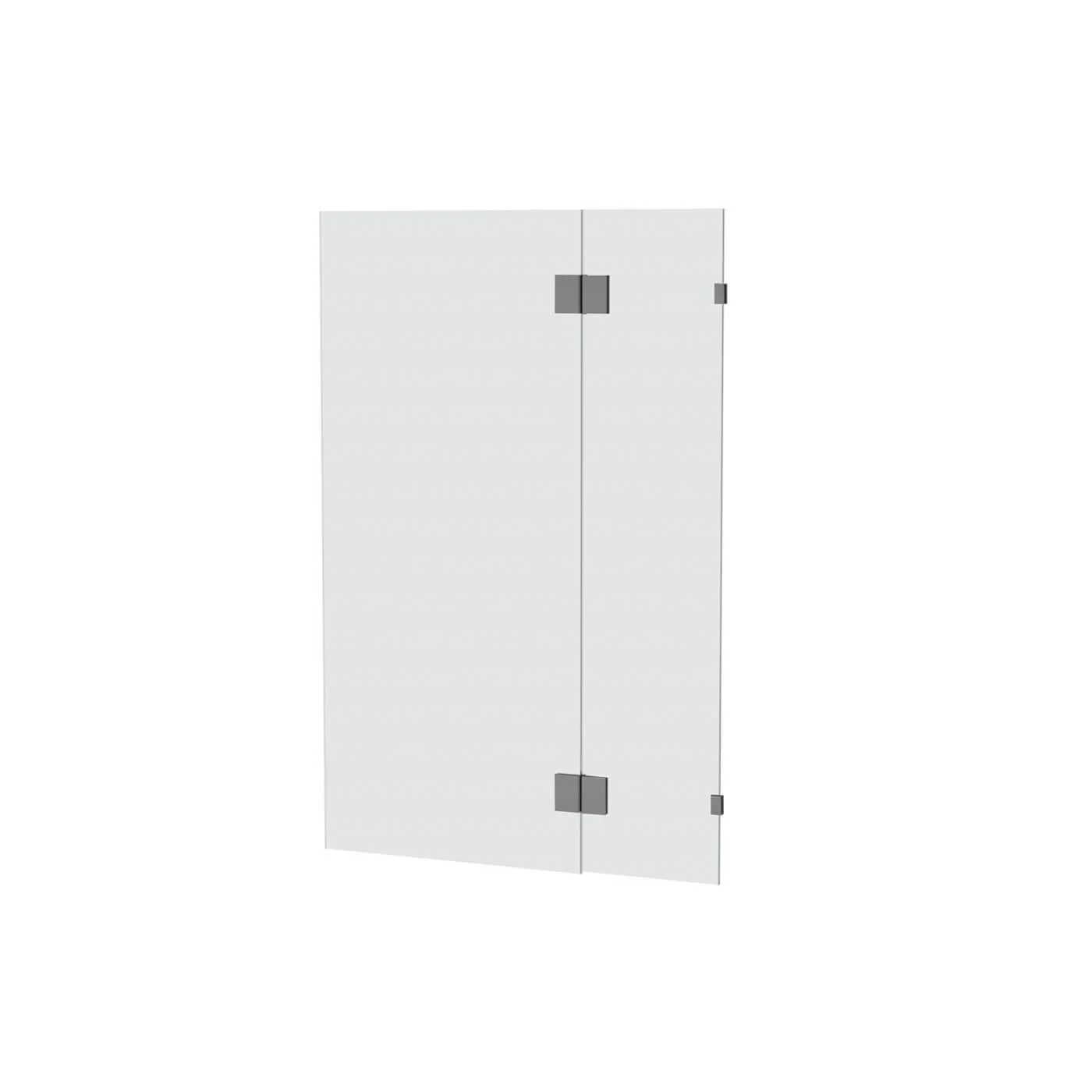 10mm Frameless Fixed & Swing Bathtub Screen 900-1000mm - Image 5