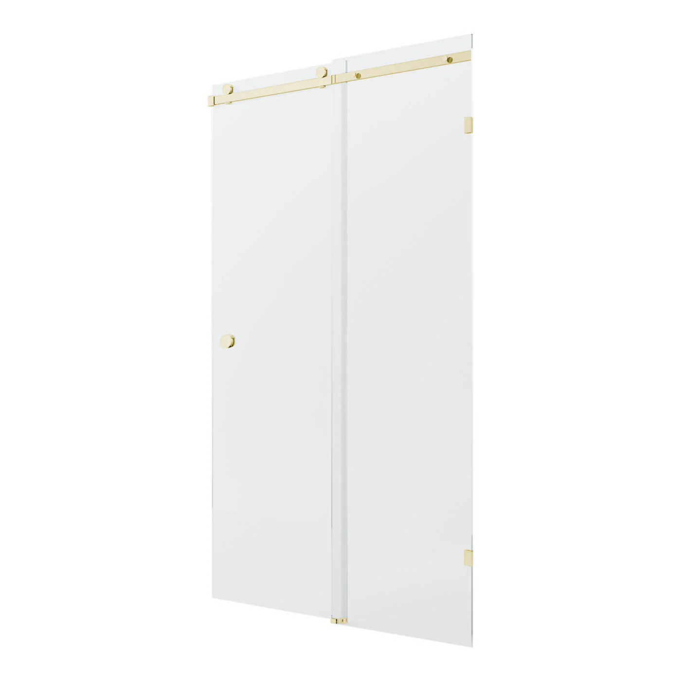 10mm Fully Frameless Sliding Shower Screen Front 2000mm High - Image 2