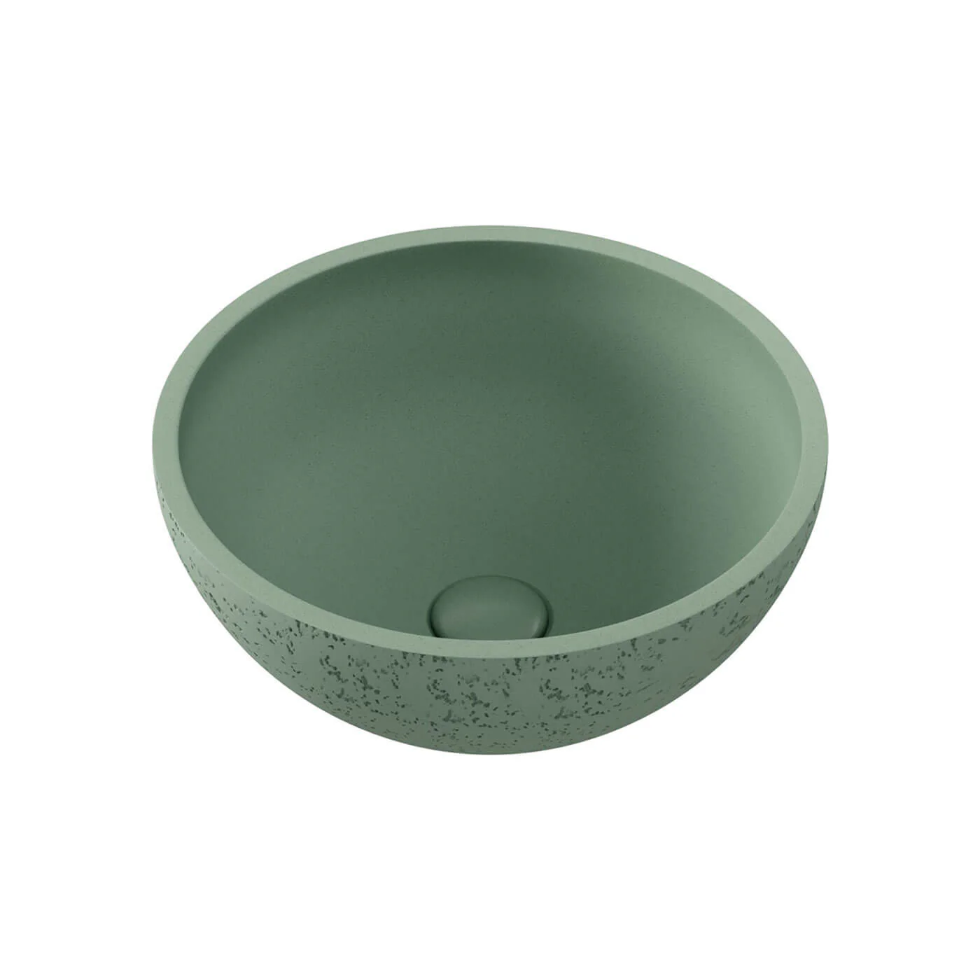 Alba Round Concrete Above Counter Basin 360mm - Image 2