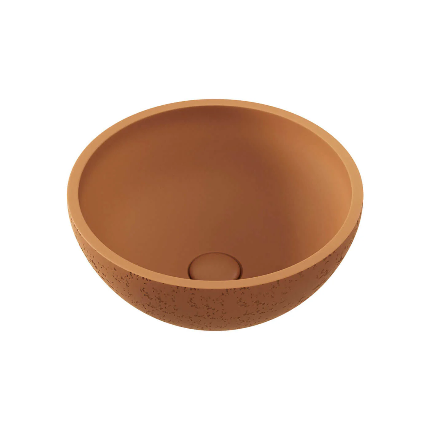 Alba Round Concrete Above Counter Basin 360mm - Image 3