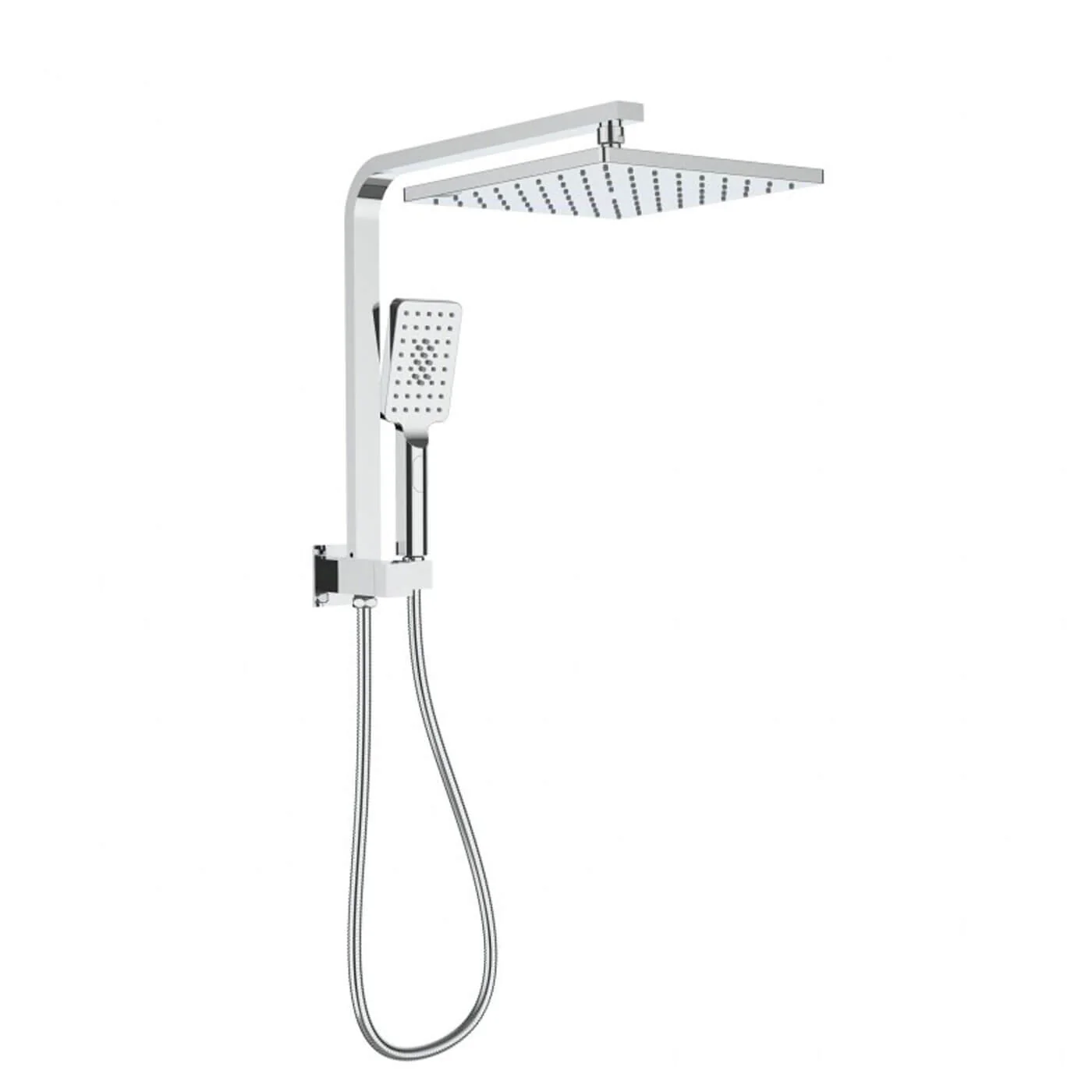 Alice Square Mini Twin Rainhead Handset Shower Set - Image 2