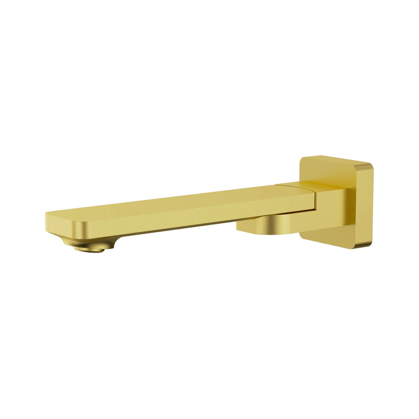 Milan Square Swivel Bath Spout 220mm - Image 2