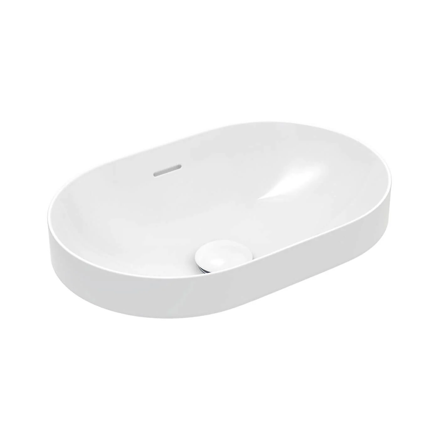 Aluca Pill Semi-Inset Basin 530x350mm - Image 2