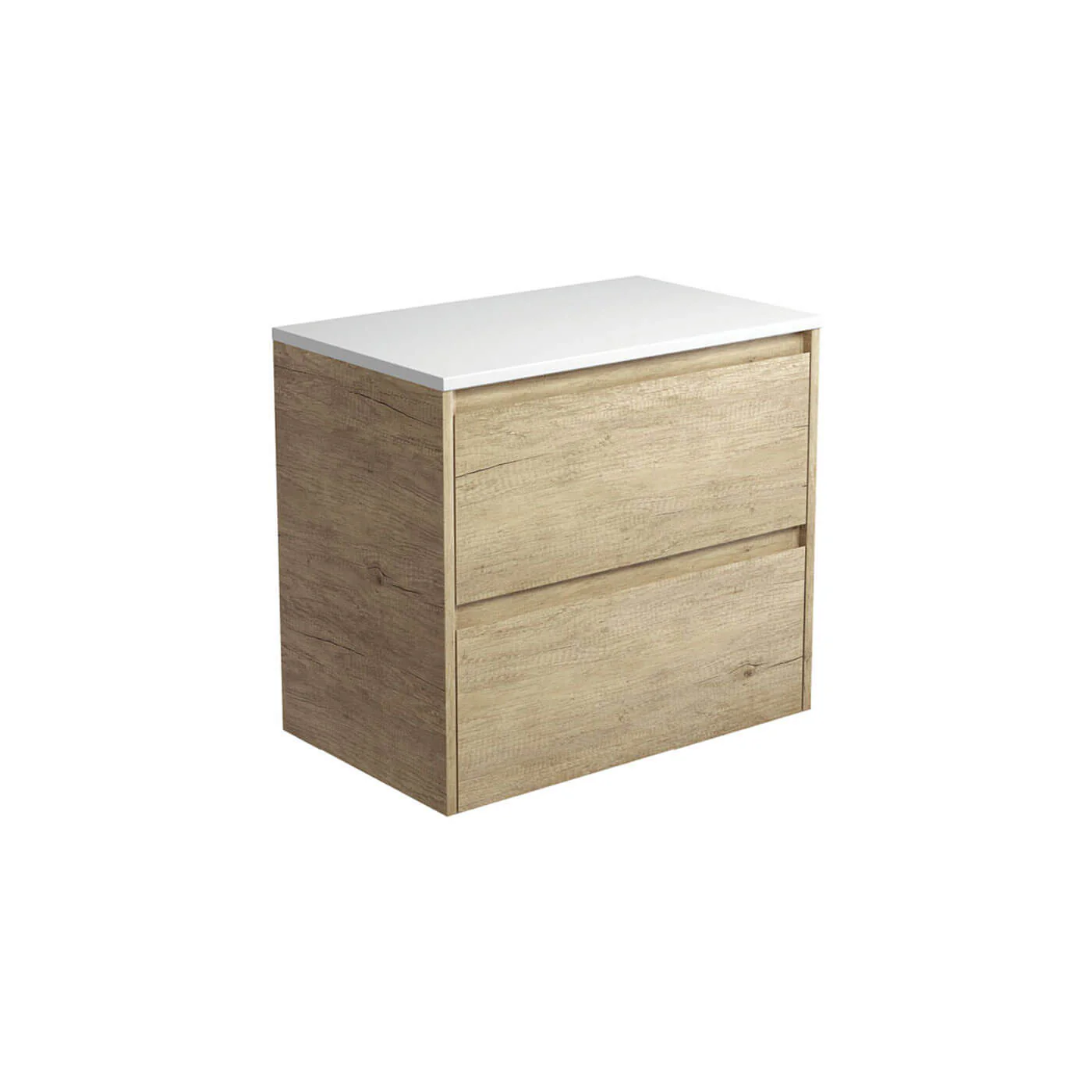 Amato Scandi Oak Wall Hung Vanity - Image 2