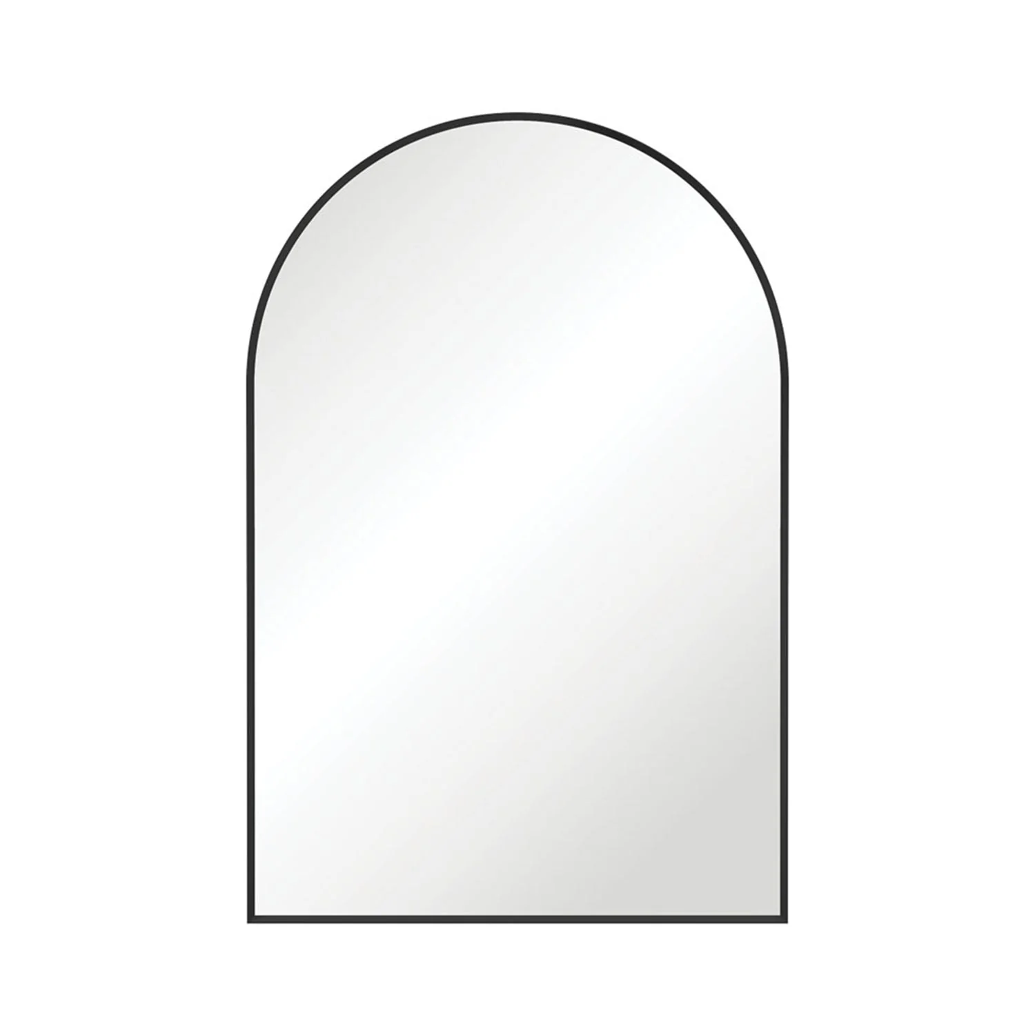 Arched Framed Glass Mirror 600x900mm - Image 6