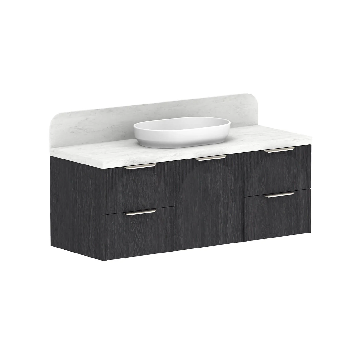Archie V-Groove Wall Hung Vanity - Image 5