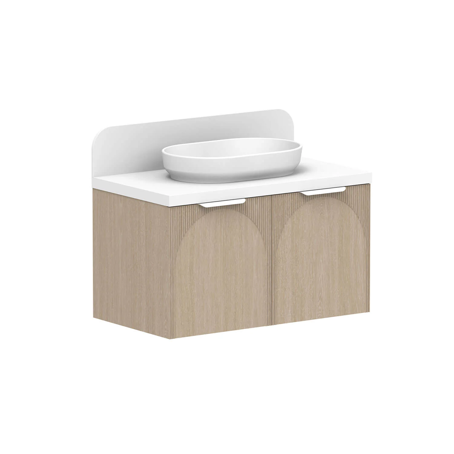 Archie V-Groove Wall Hung Vanity - Image 8