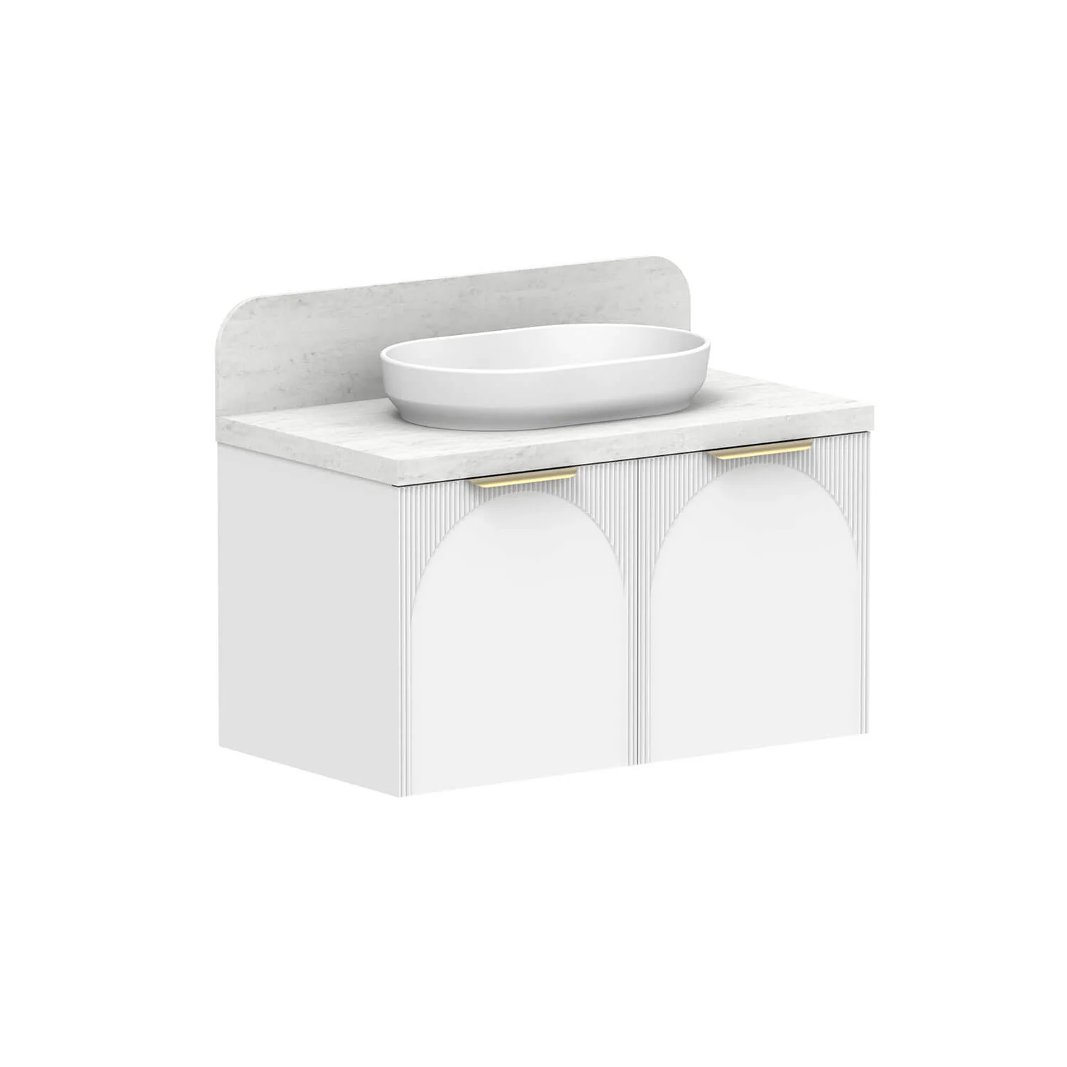 Archie V-Groove Wall Hung Vanity - Image 9