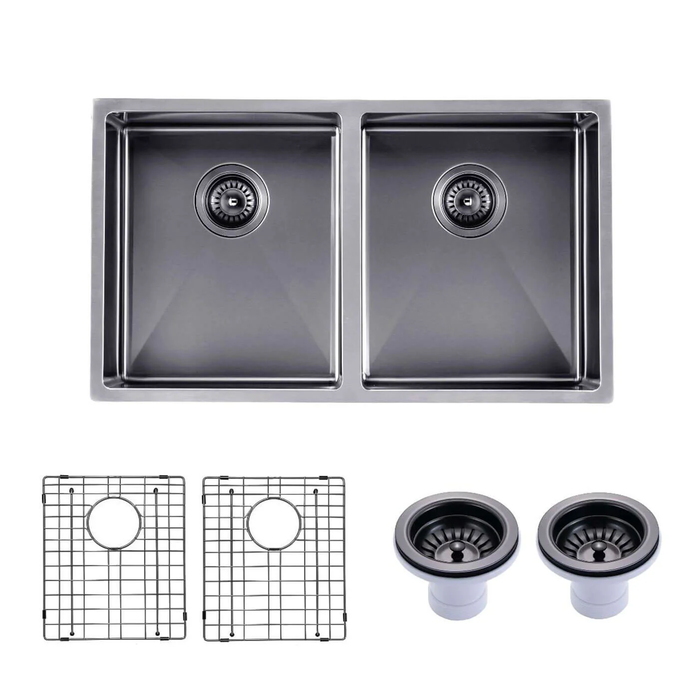Argo Double Bowl Stainless Steel Kitchen Sink - Image 2
