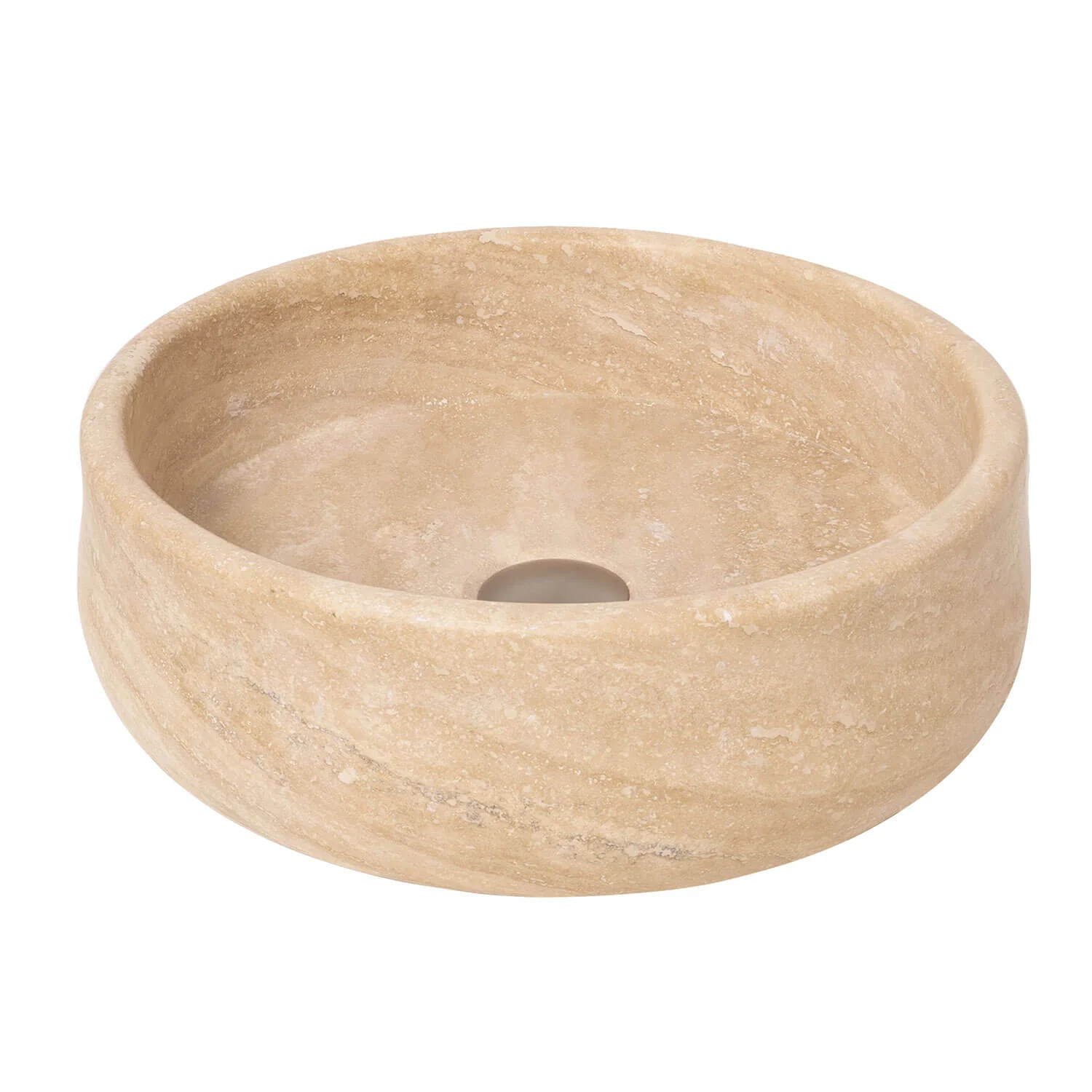Arlo Natural Stone Above Counter Basin 400mm - Image 2