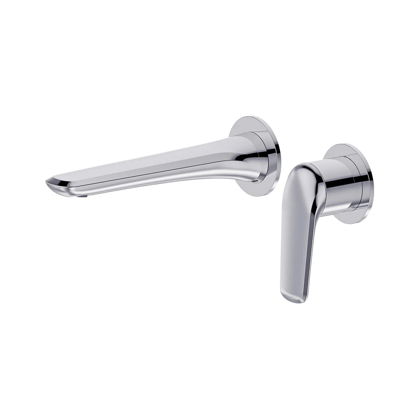 Berlin Round Wall Mixer and Spout Set - Image 4