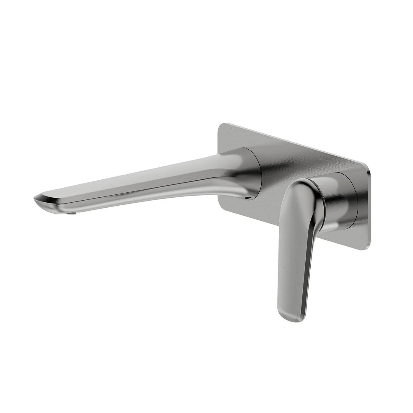 Berlin Square Wall Mixer and Spout Set - Image 3
