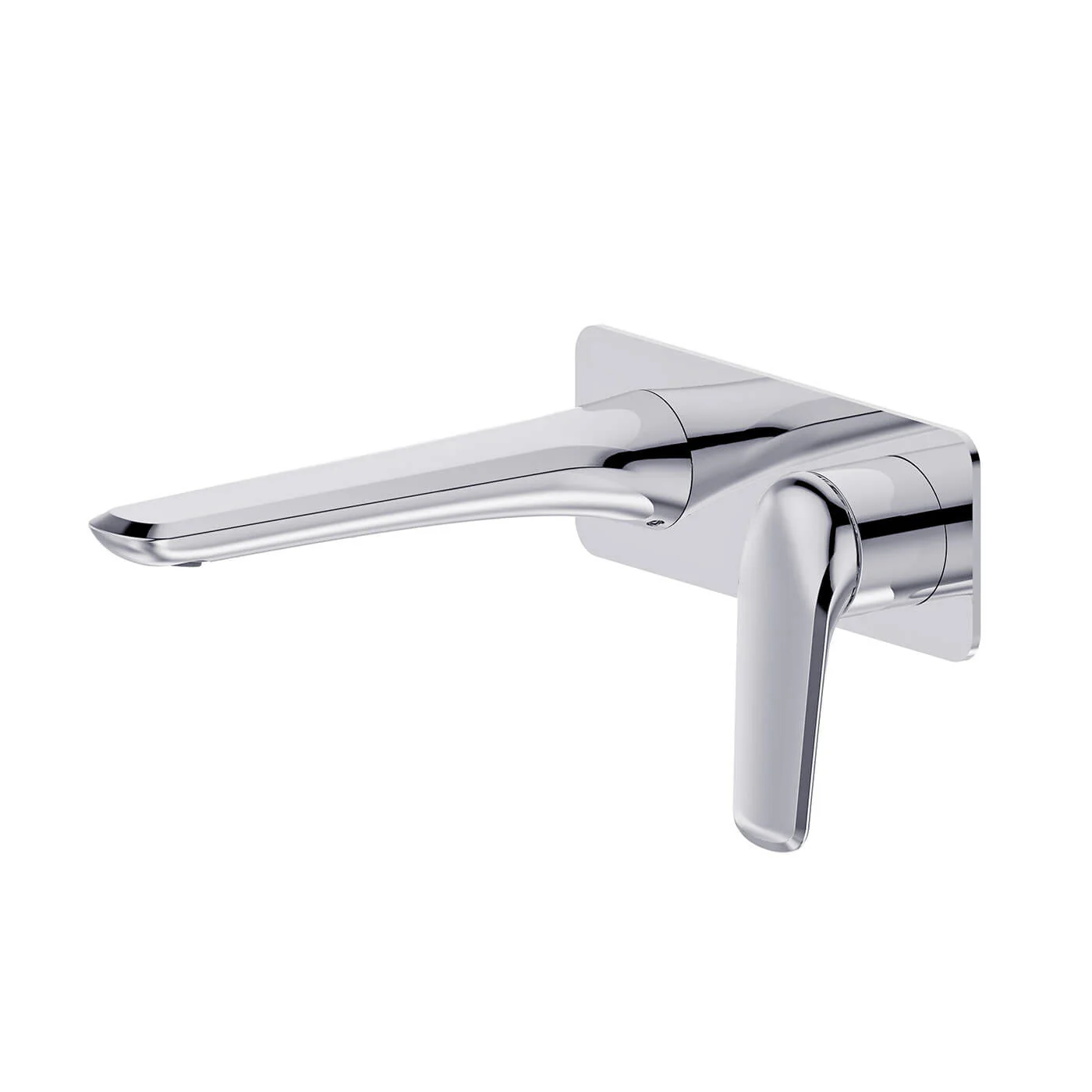Berlin Square Wall Mixer and Spout Set - Image 4