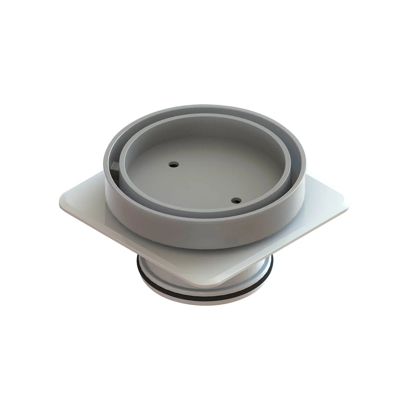 Bermuda Round Tile Insert Floor Waste 115mm
