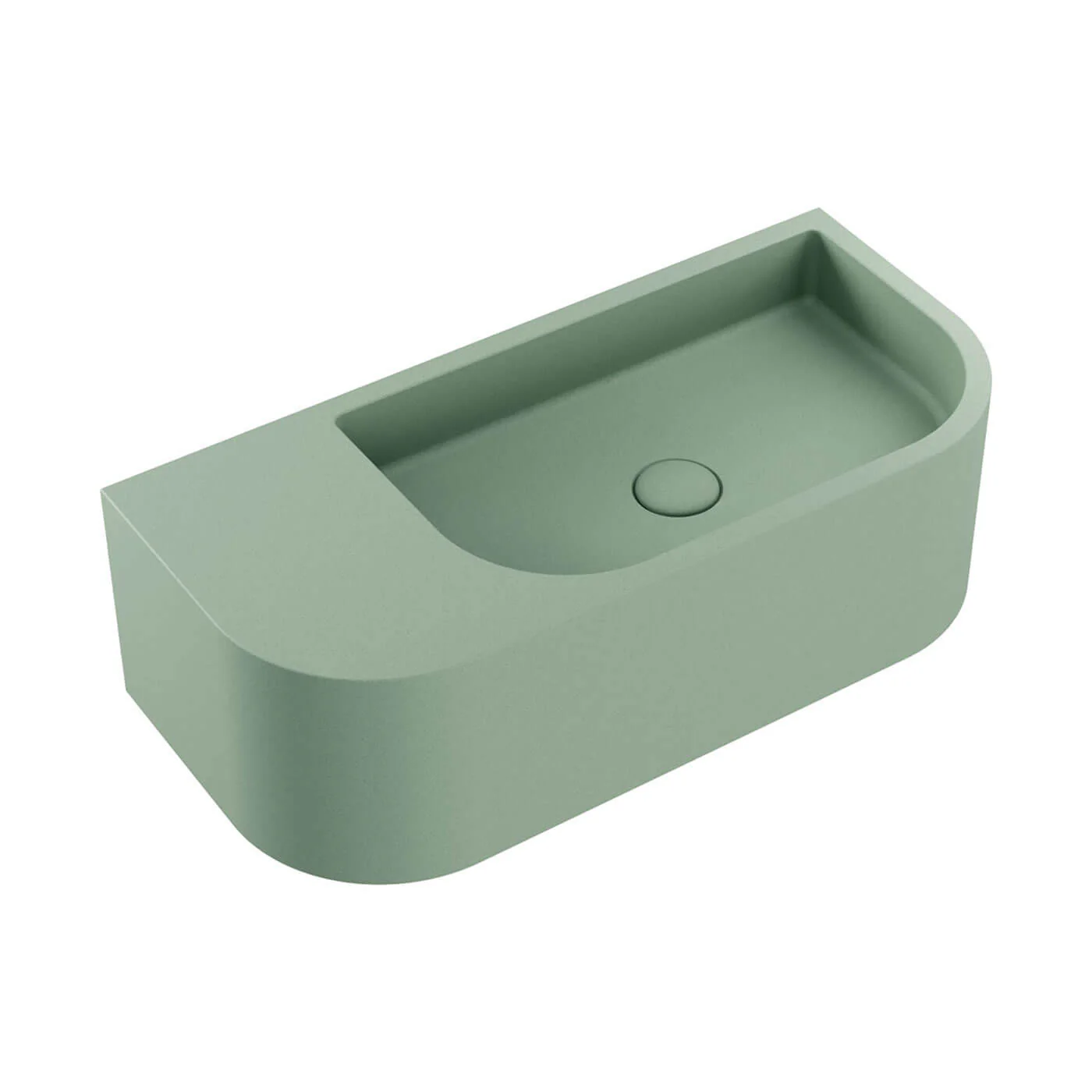 Blanca Concrete Wall Hung Basin 650x300mm - Image 5