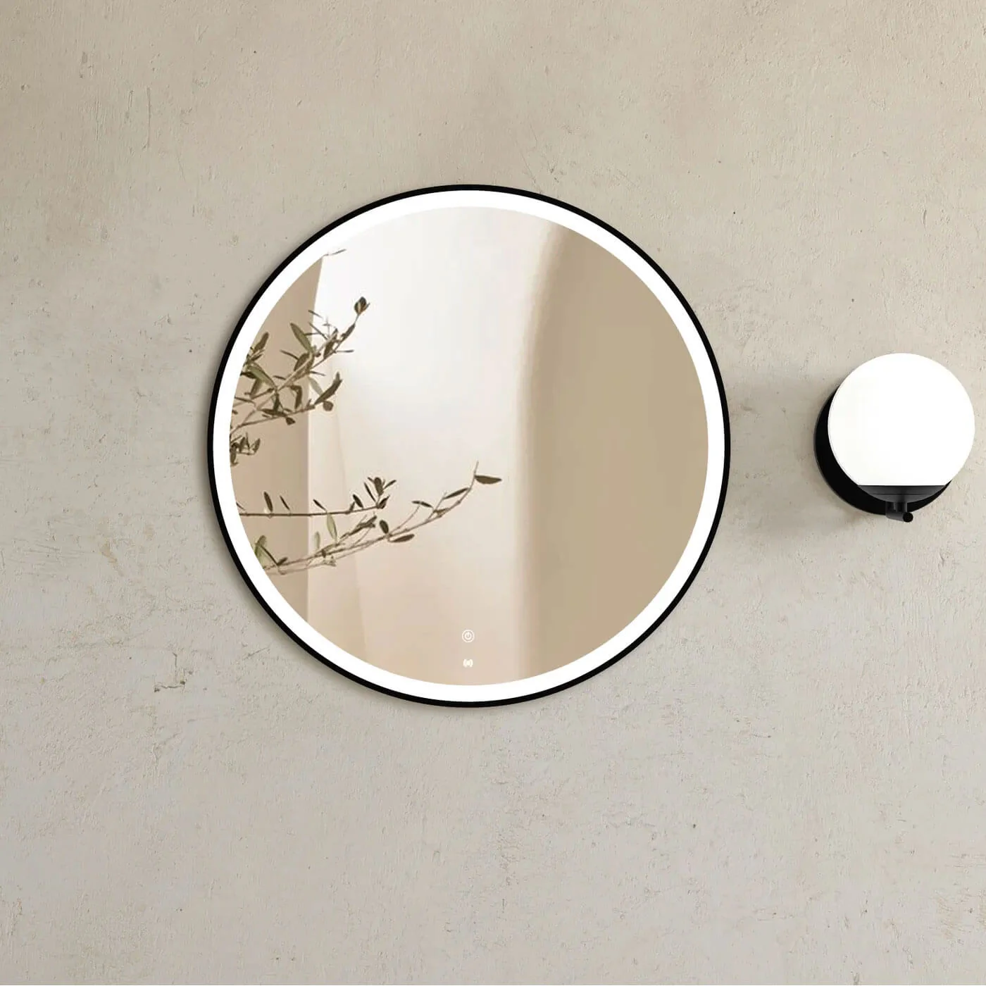 Bondi LED Framed Bathroom Mirror 800mm - Image 2