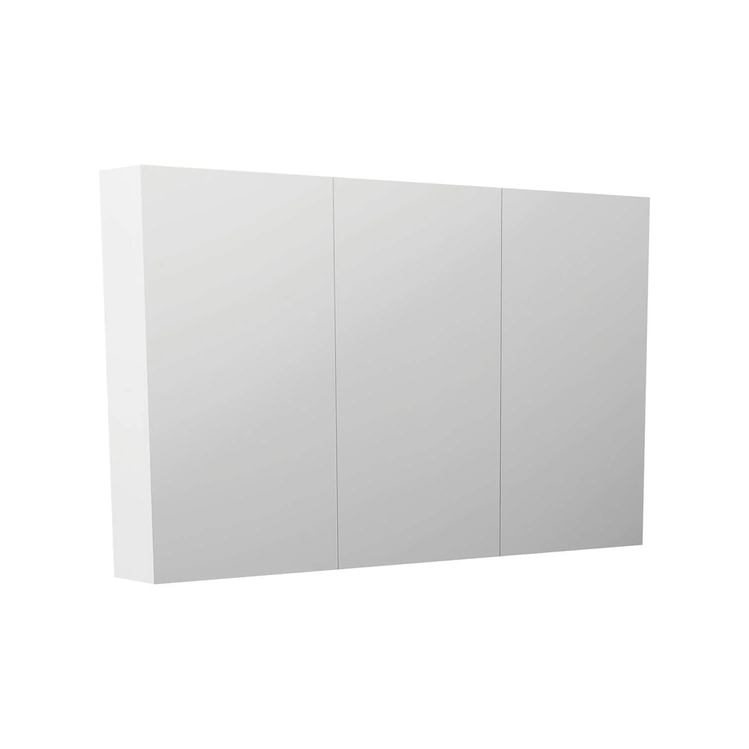 Brighton 3 Door Pencil Edge Mirror Cabinet 1200mm - Image 2