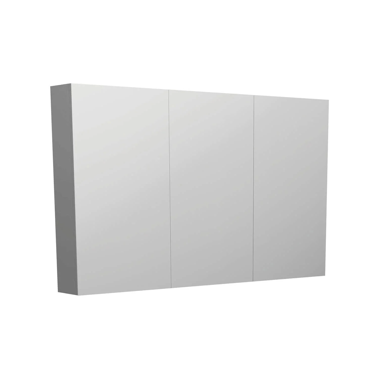Brighton 3 Door Pencil Edge Mirror Cabinet 1200mm - Image 4