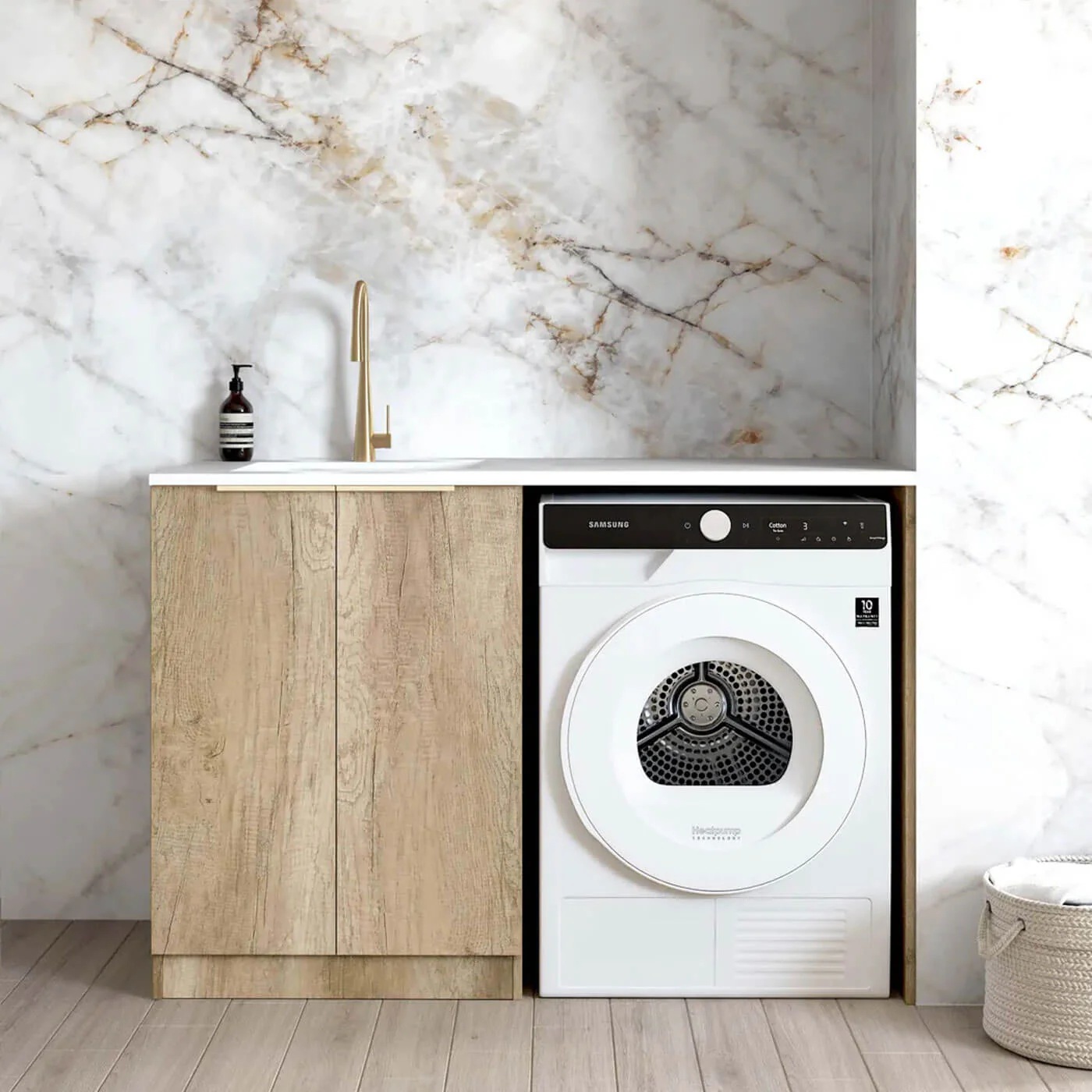 Byron Laundry Cabinet Kit 1300mm - Image 7