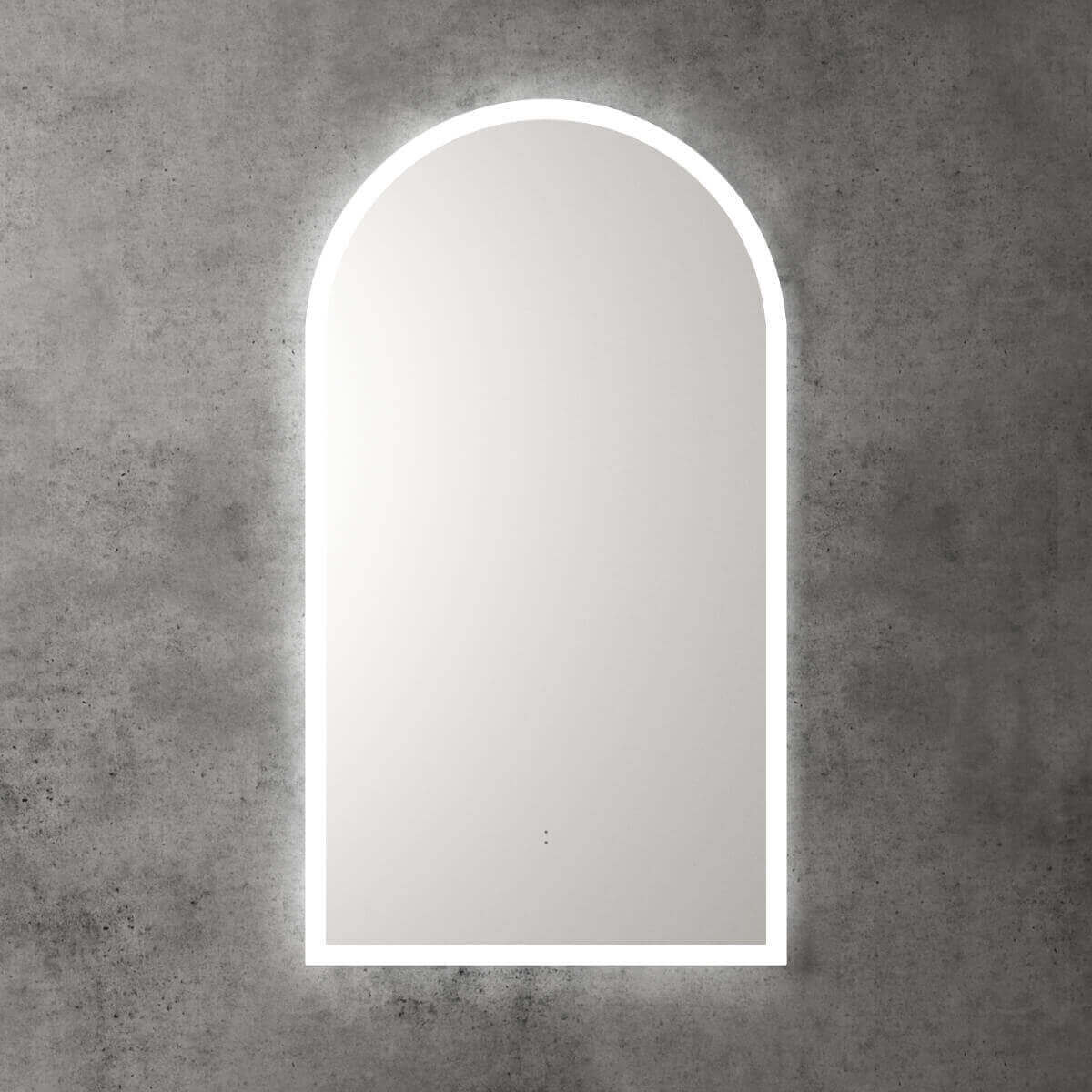 Canterbury Arch Framed Backlit LED Mirror 500x900mm - Image 4