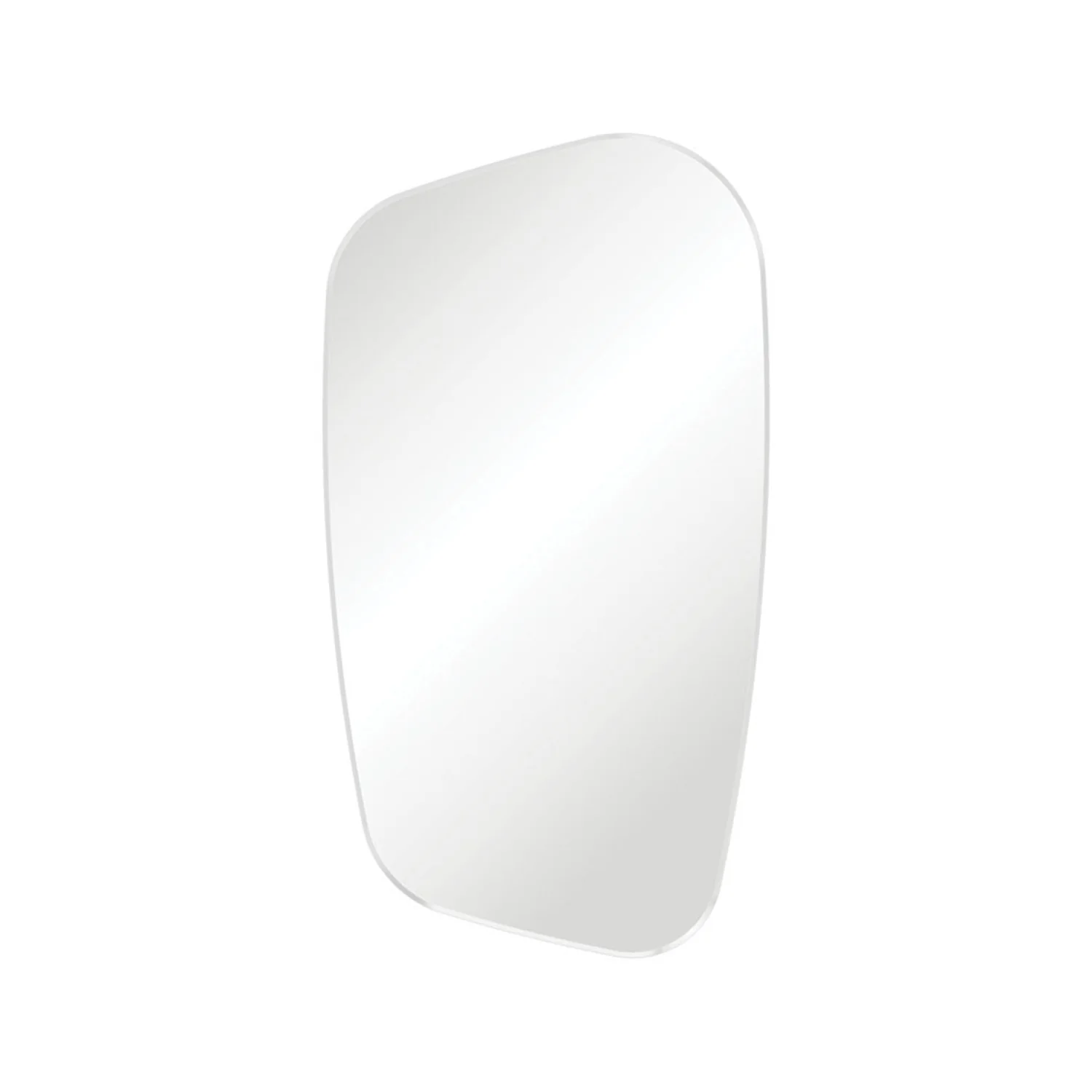 Capriccio Asymmetrical Framed Glass Mirror 650x1200mm