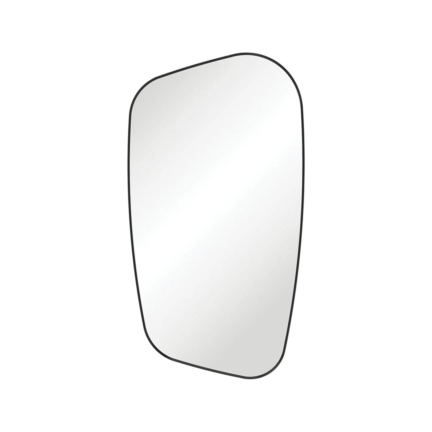 Capriccio Asymmetrical Framed Glass Mirror 650x1200mm - Image 8