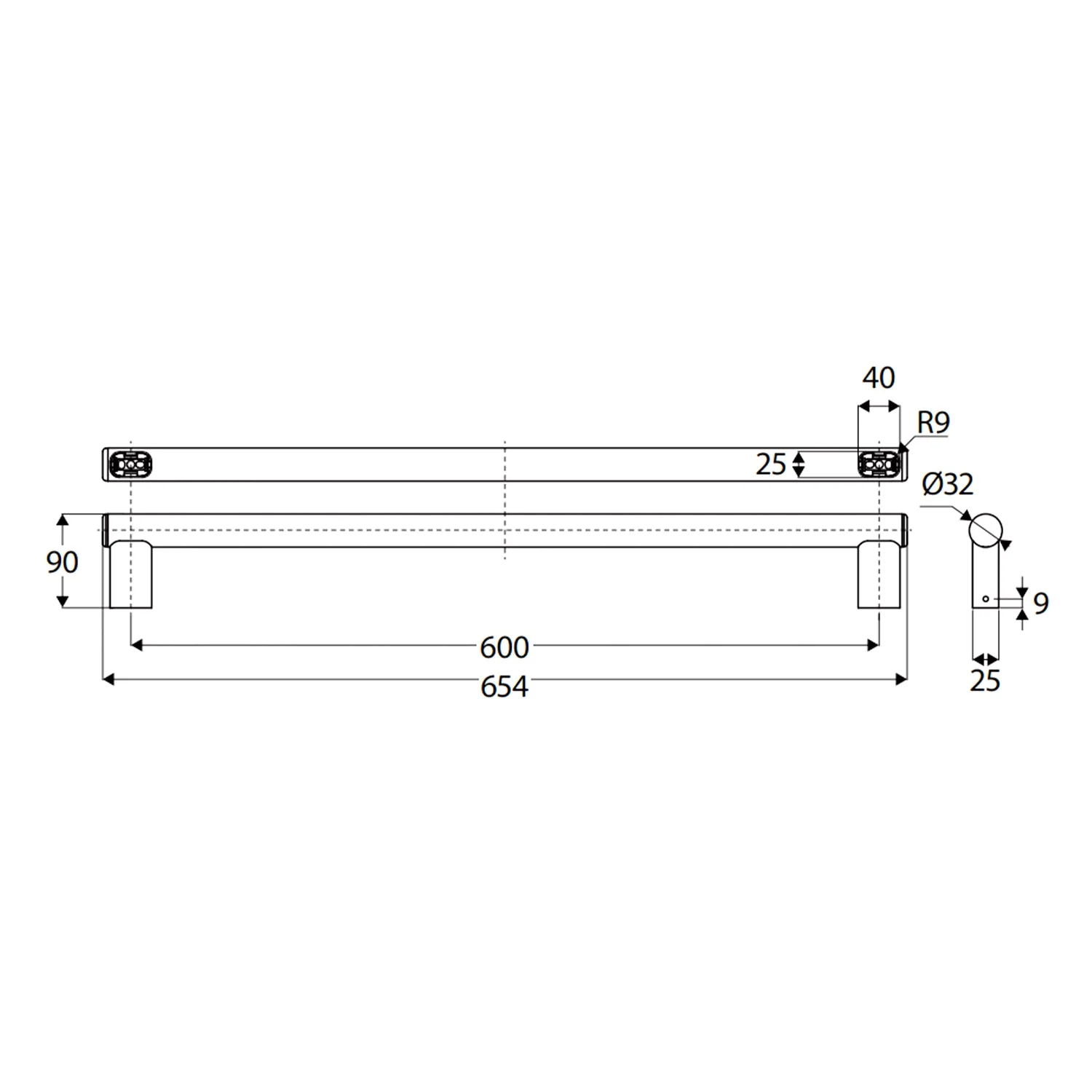Care Slimline Grab Rail - Image 18