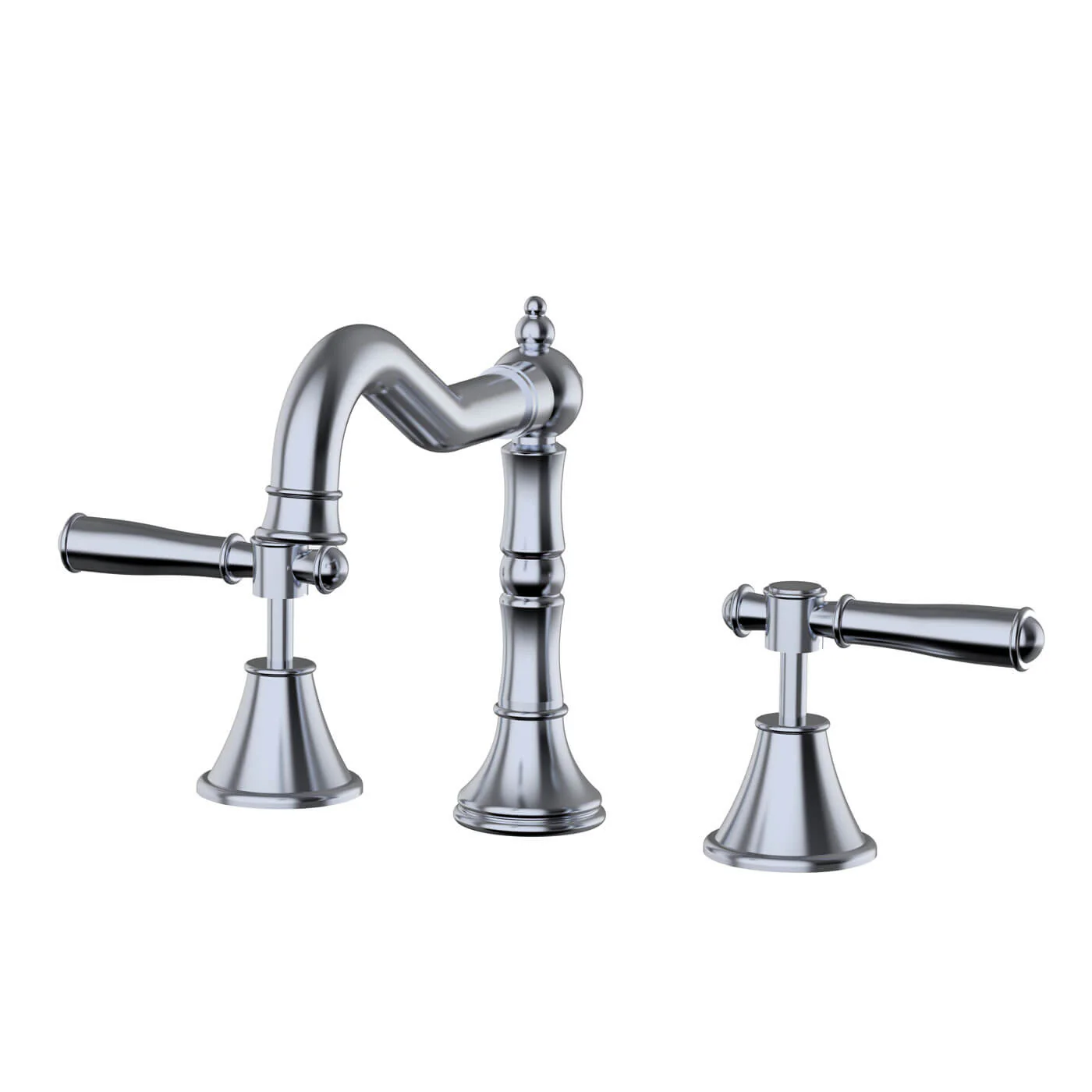 Clasico Brass Handle Assembly Tap Set - Image 4
