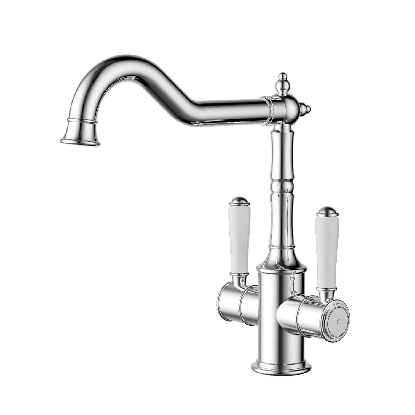 Clasico Dual Handle Sink Mixer - Image 4