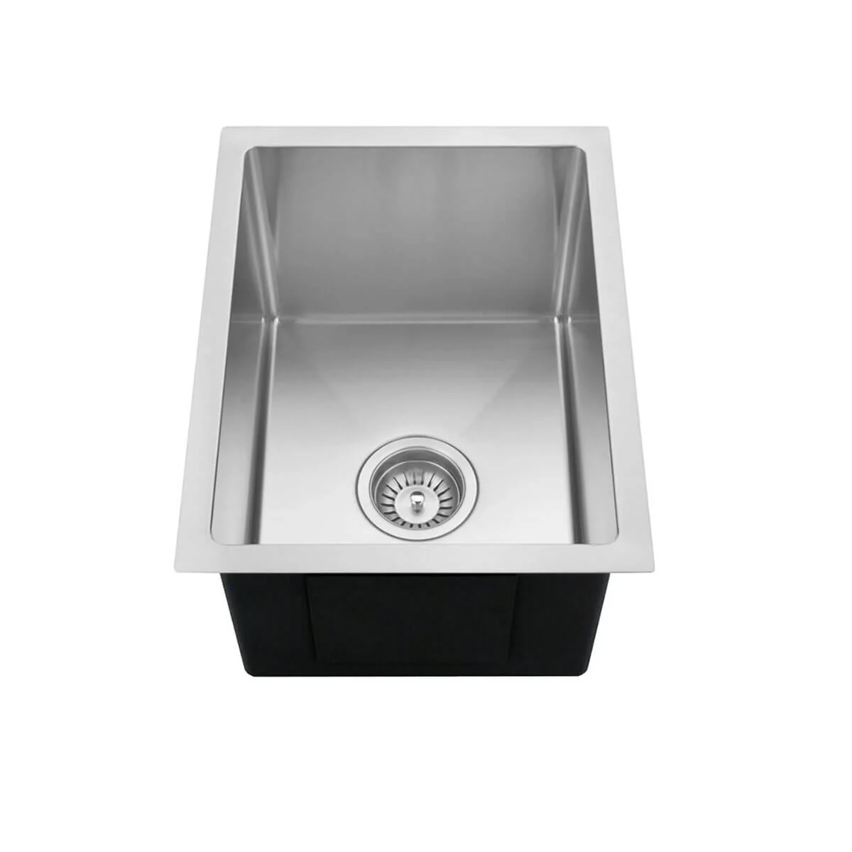CLASSIC Handcrafted Single Bowl Stainless Steel Sink 250mm Deep - Image 3