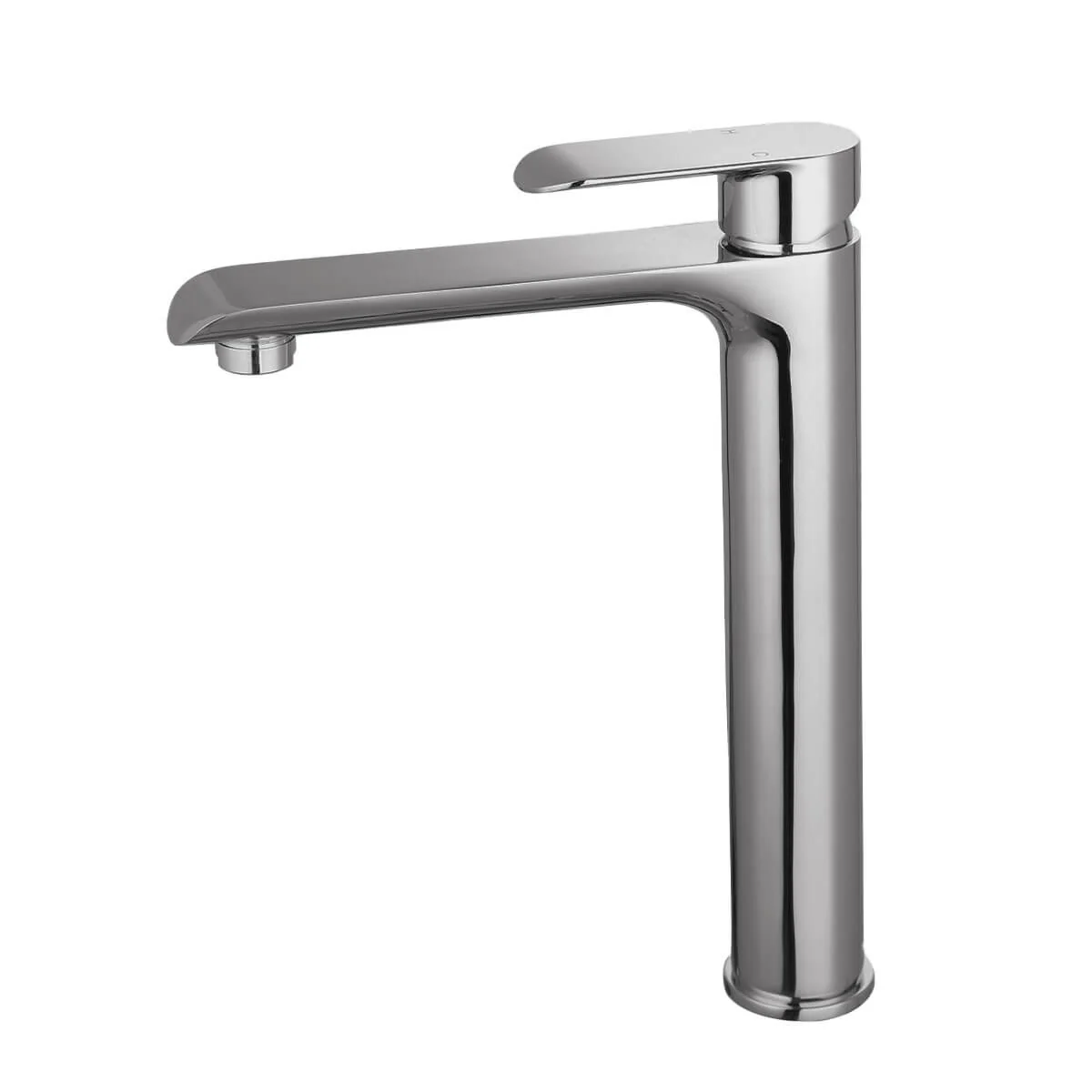 Cleo Curved Handle Tall Basin Mixer - Image 2