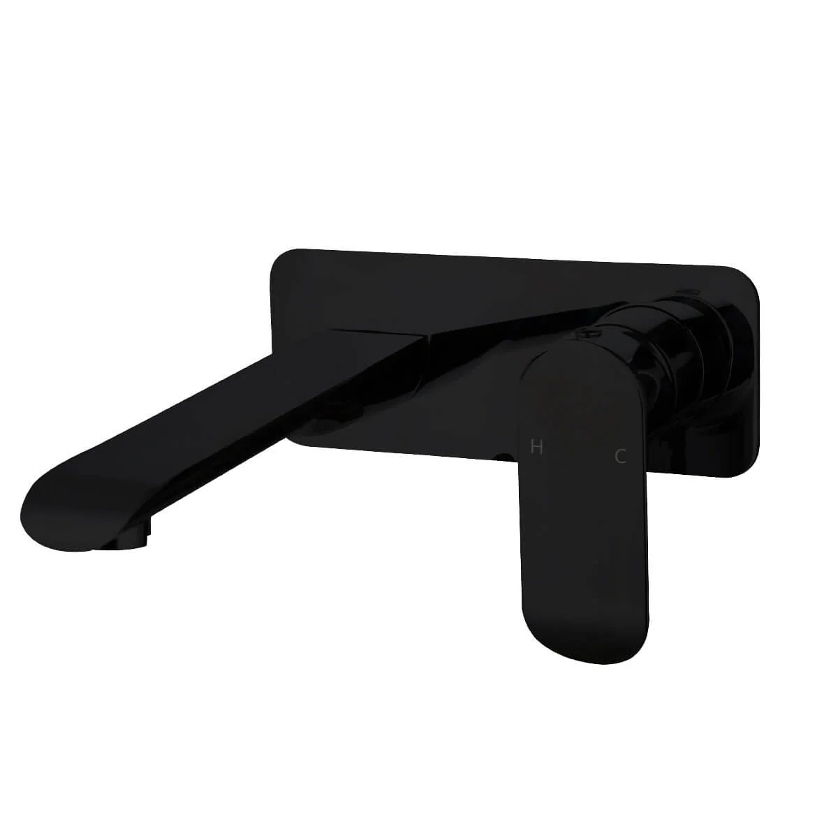 Cleo Curved Wall Mixer and Spout Set - Image 3