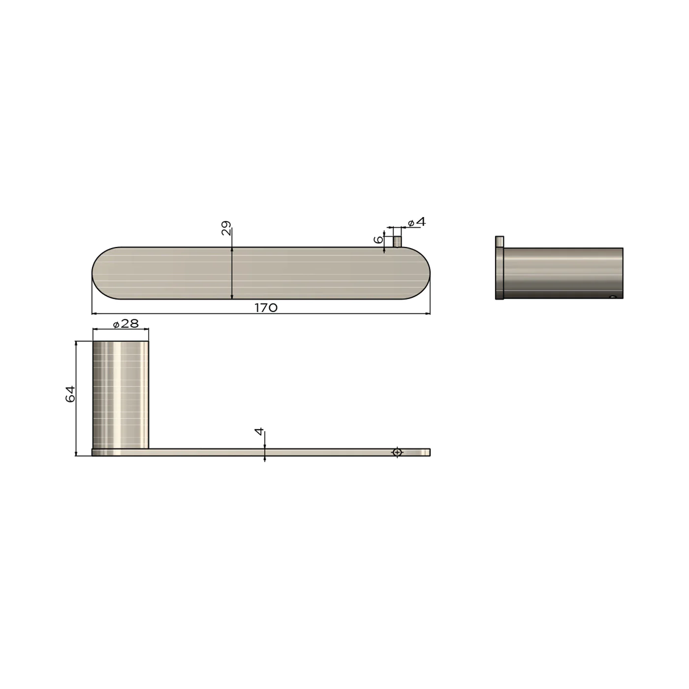 Curvae Toilet Roll Holder - Image 8