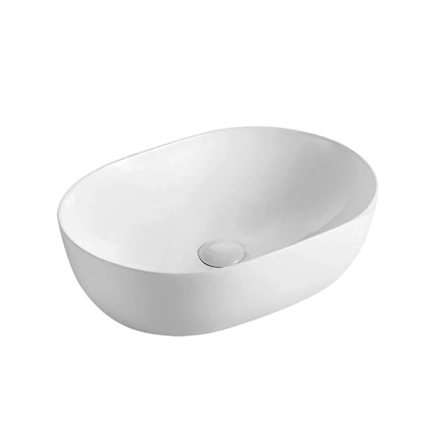 Dublin Above Counter Curved Oval Basin 490x350mm - Image 4