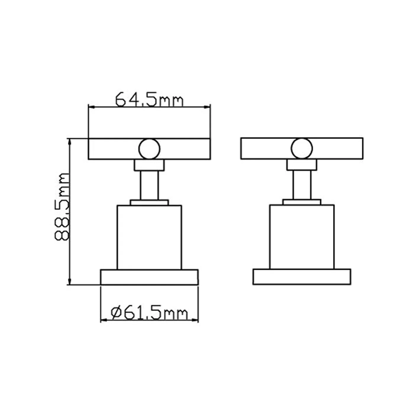 Eli Jumper Valve Wall Top Assembly Set - Image 5
