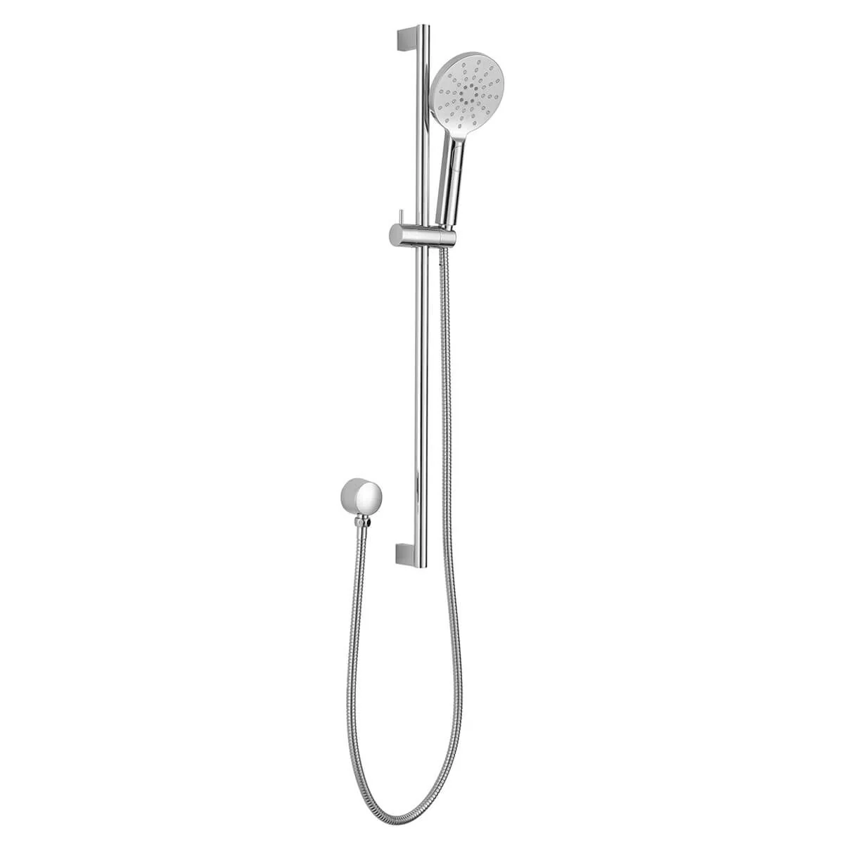 Eli Round Sliding Shower Rail Handshower - Image 5