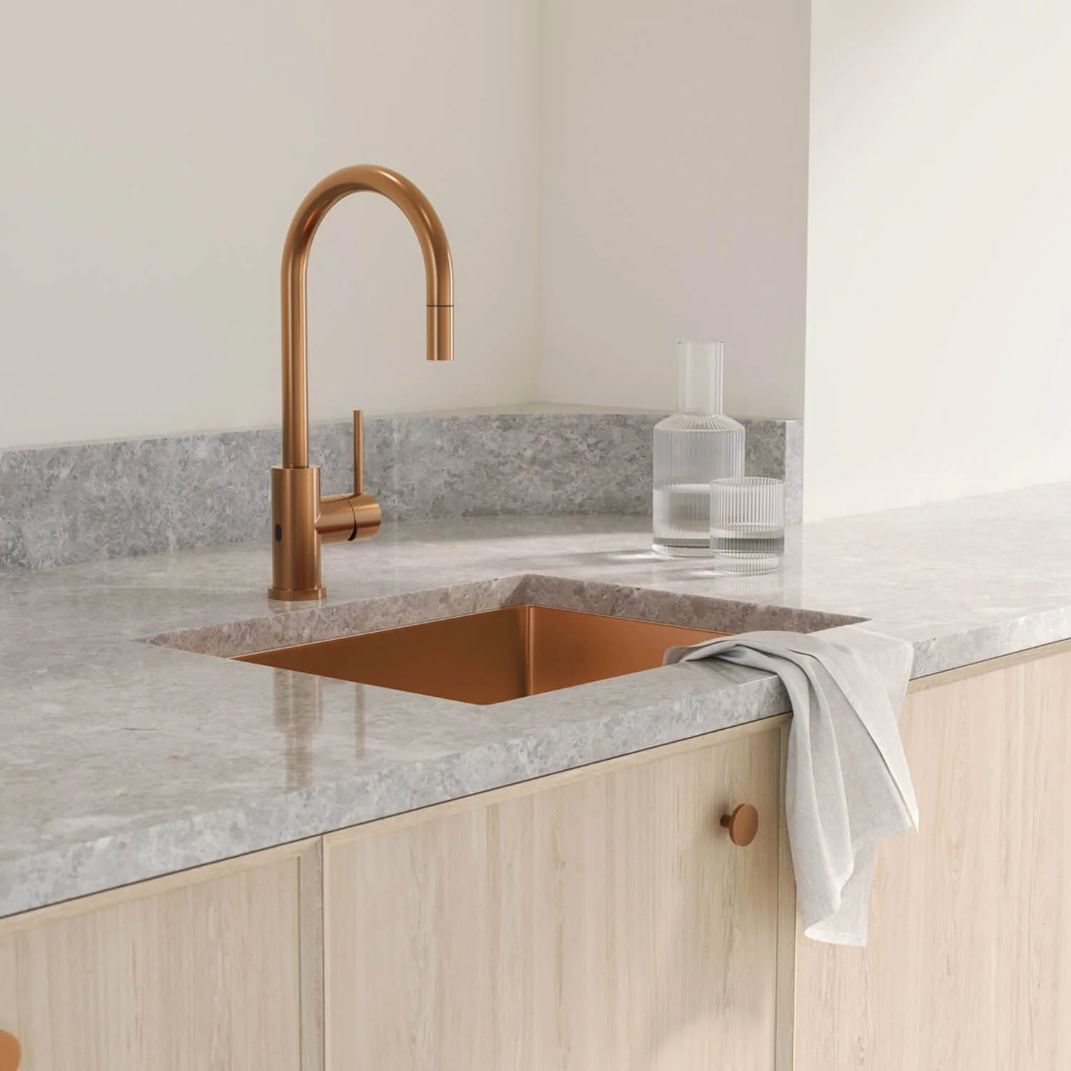 Elysian Sensor Commercial Pull-Out Sink Mixer - Image 7