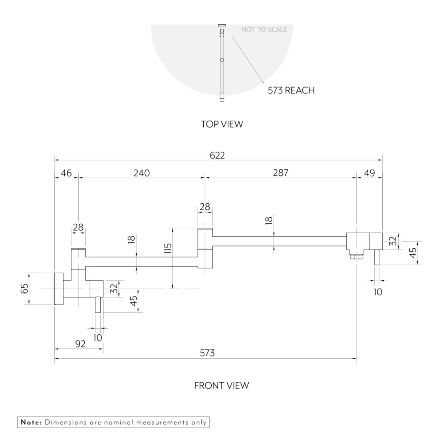 Elysian Pot Filler - Image 9