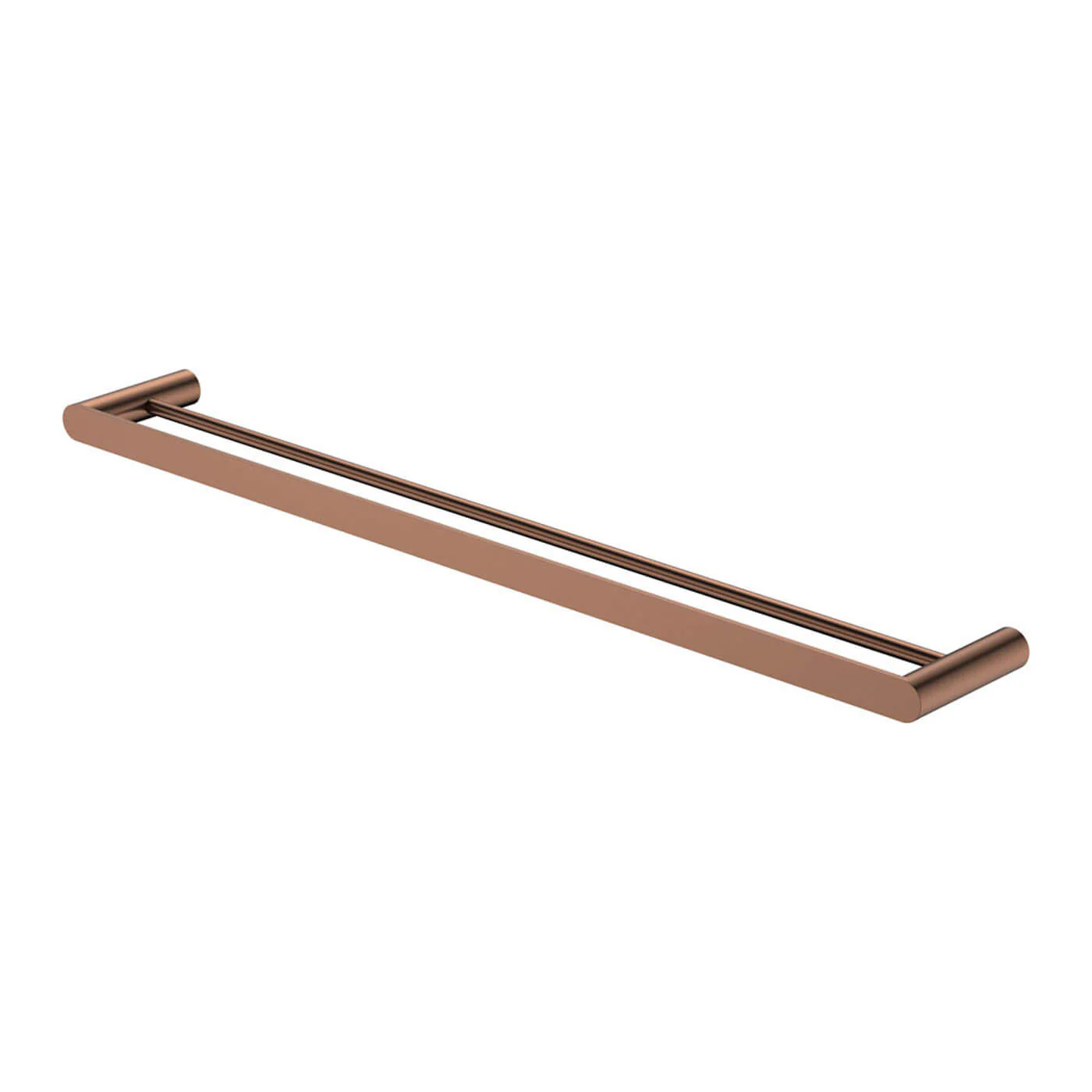 Empire Slim Double Towel Rail 600-800mm - Image 2