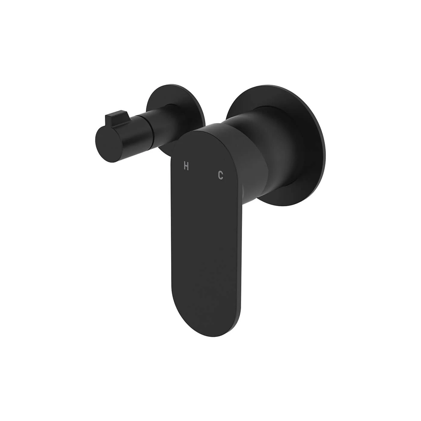 Empire Slim Horizontal Diverter Wall Mixer - Image 5
