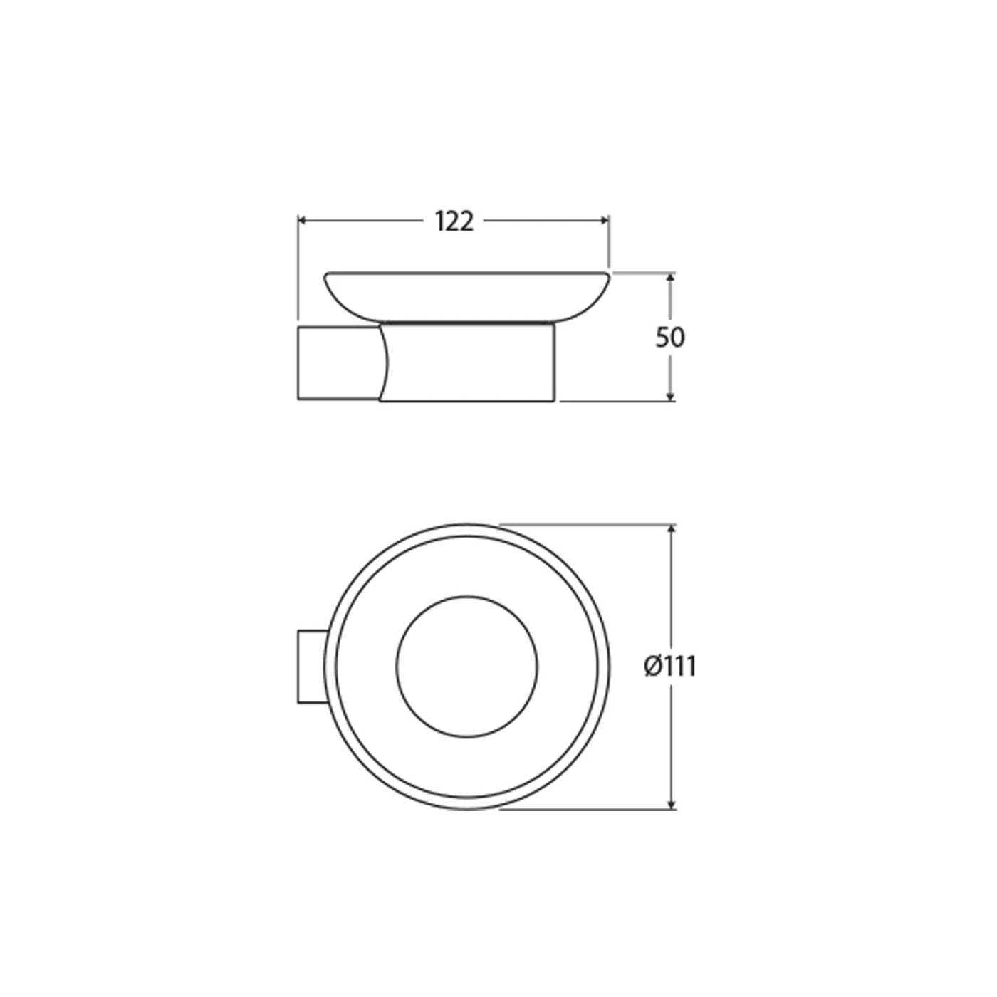 Empire Slim Soap Dish - Image 6