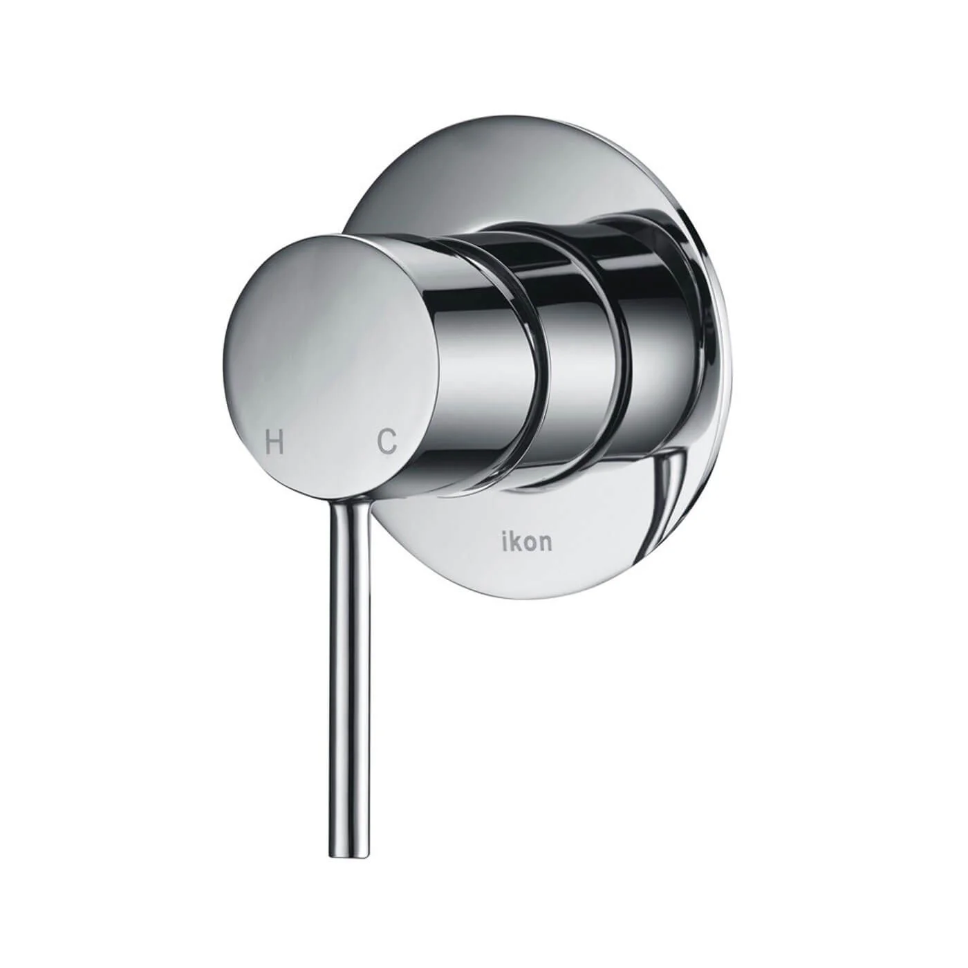 Hali Pin Handle Shower Wall Mixer - Image 4