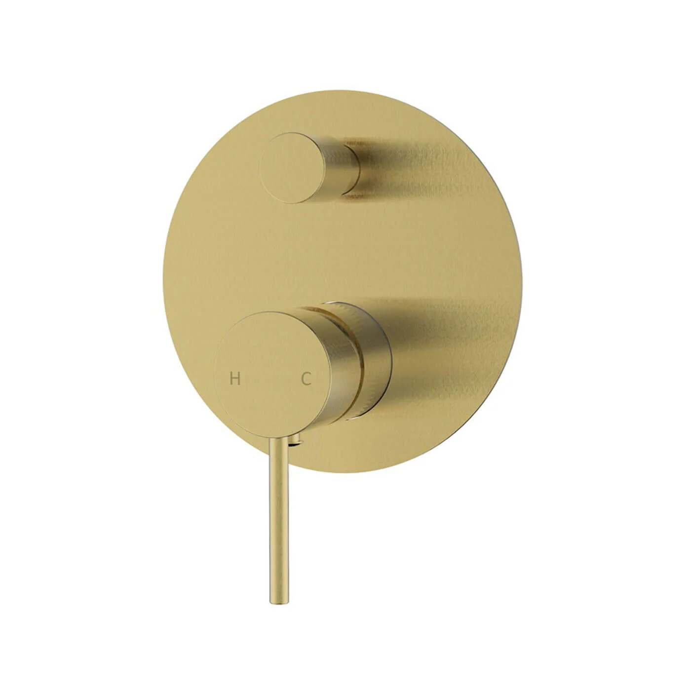 Hali Pin Handle Shower Wall Mixer with Diverter - Image 4