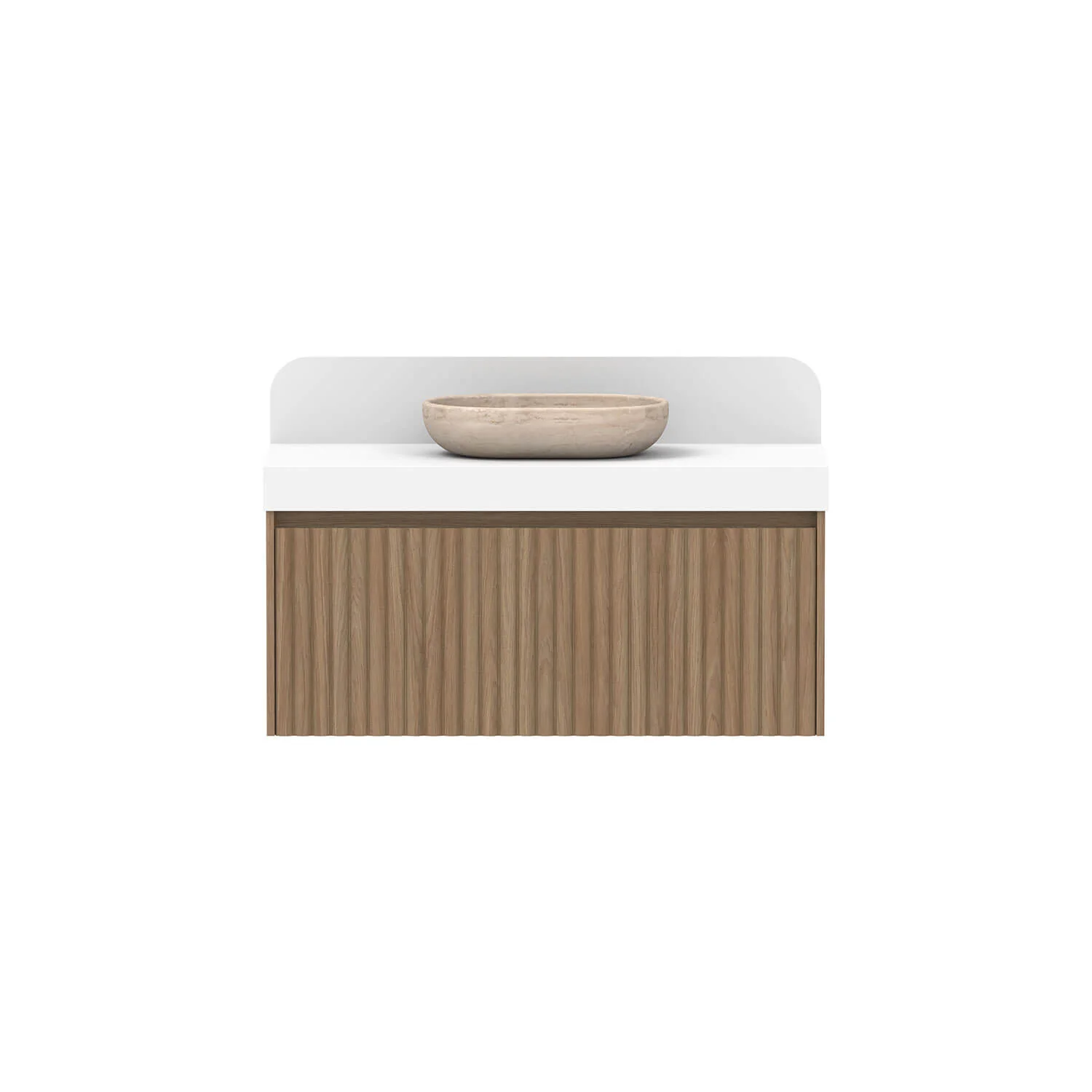 Harper Fluted Wall Hung Vanity - Image 19
