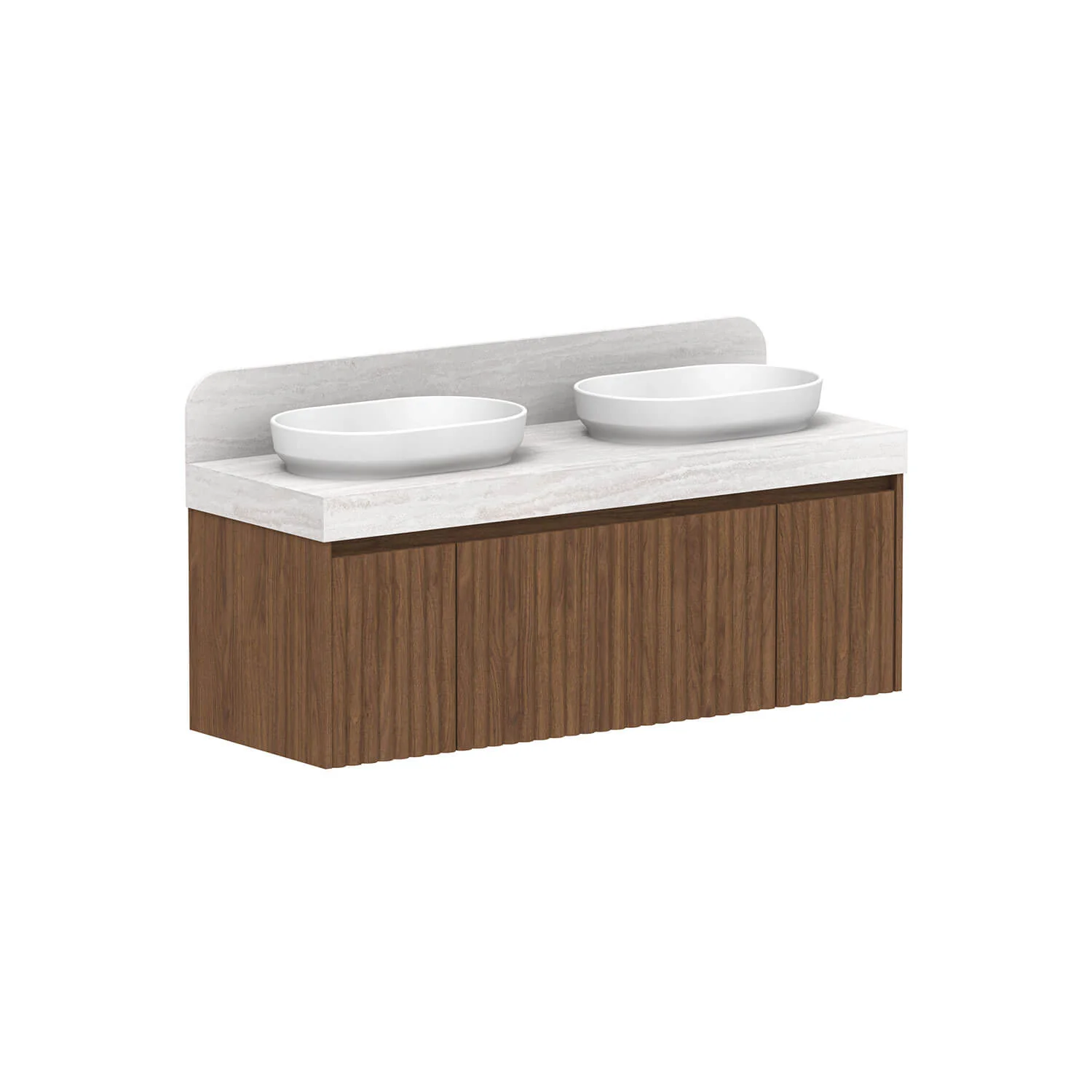 Harper Fluted Wall Hung Vanity - Image 23