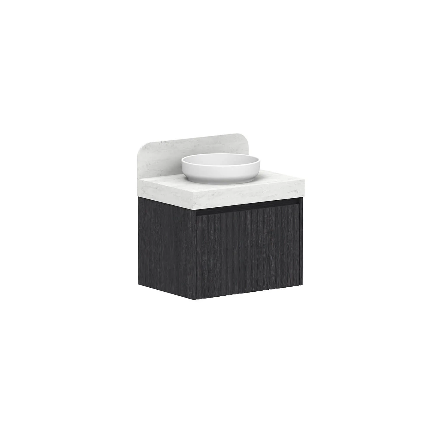 Harper Fluted Wall Hung Vanity - Image 6