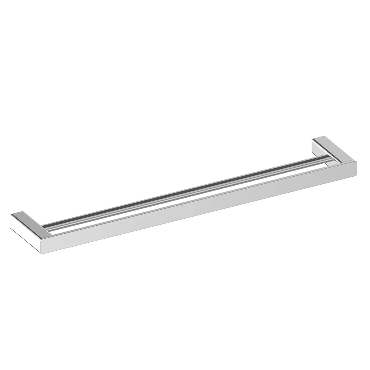 Iris Double Towel Rail Square 600/800mm - Image 4