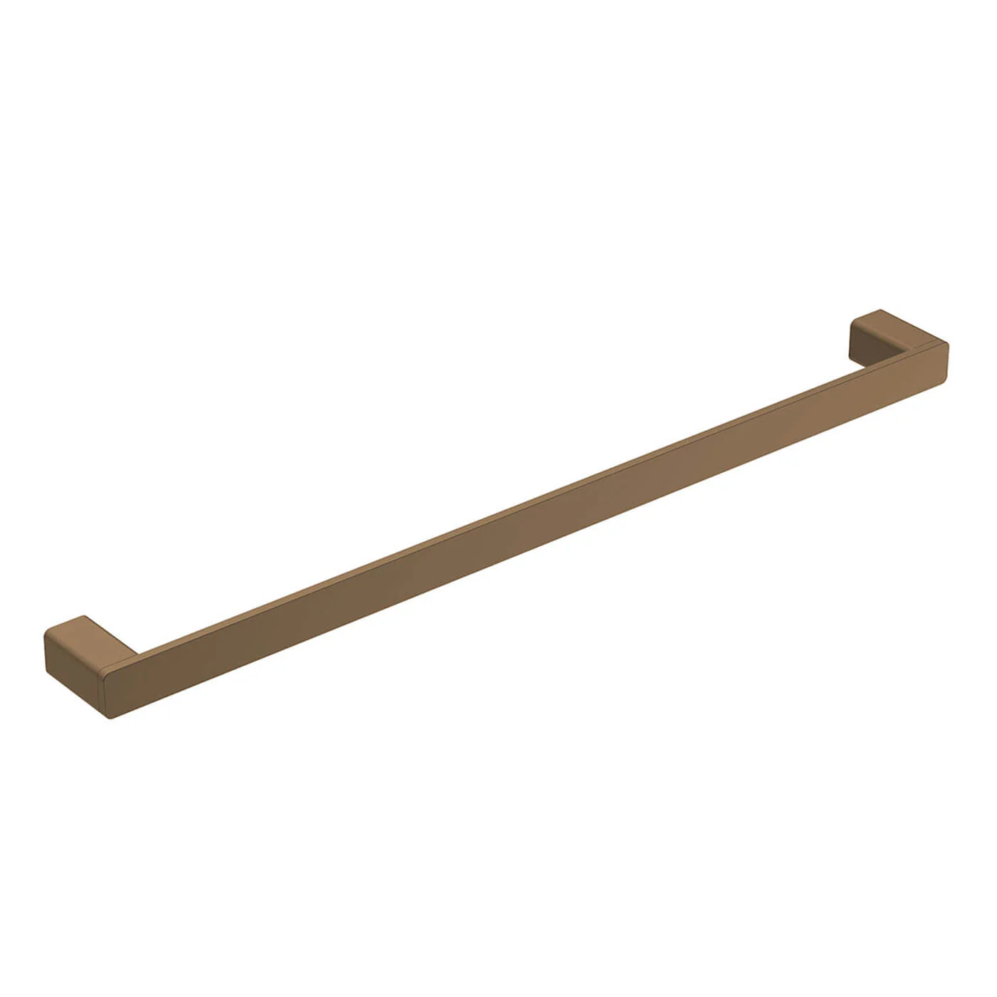 Iris Single Towel Rail Square 600/800mm - Image 5