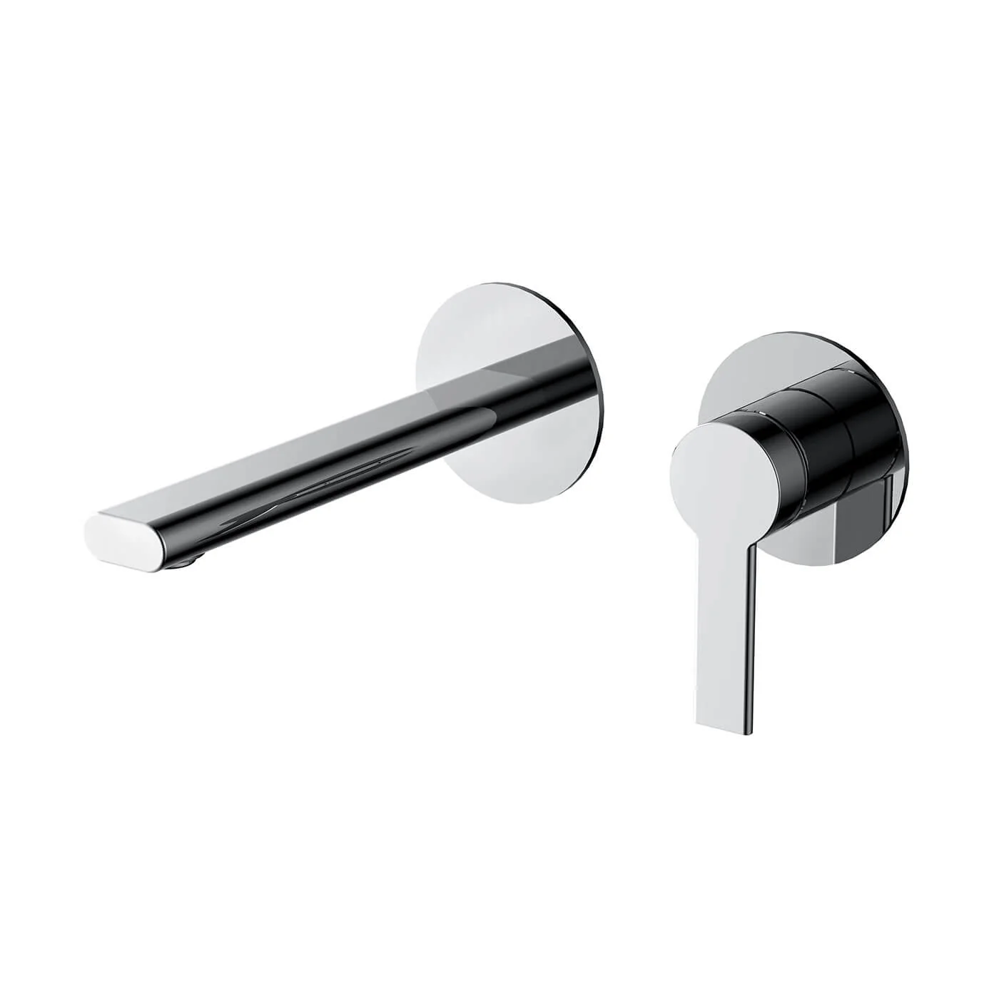 Iris Slim Wall Mixer and Spout Set - Image 4